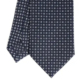 DARK BLUE CLASSIC SILK TIE