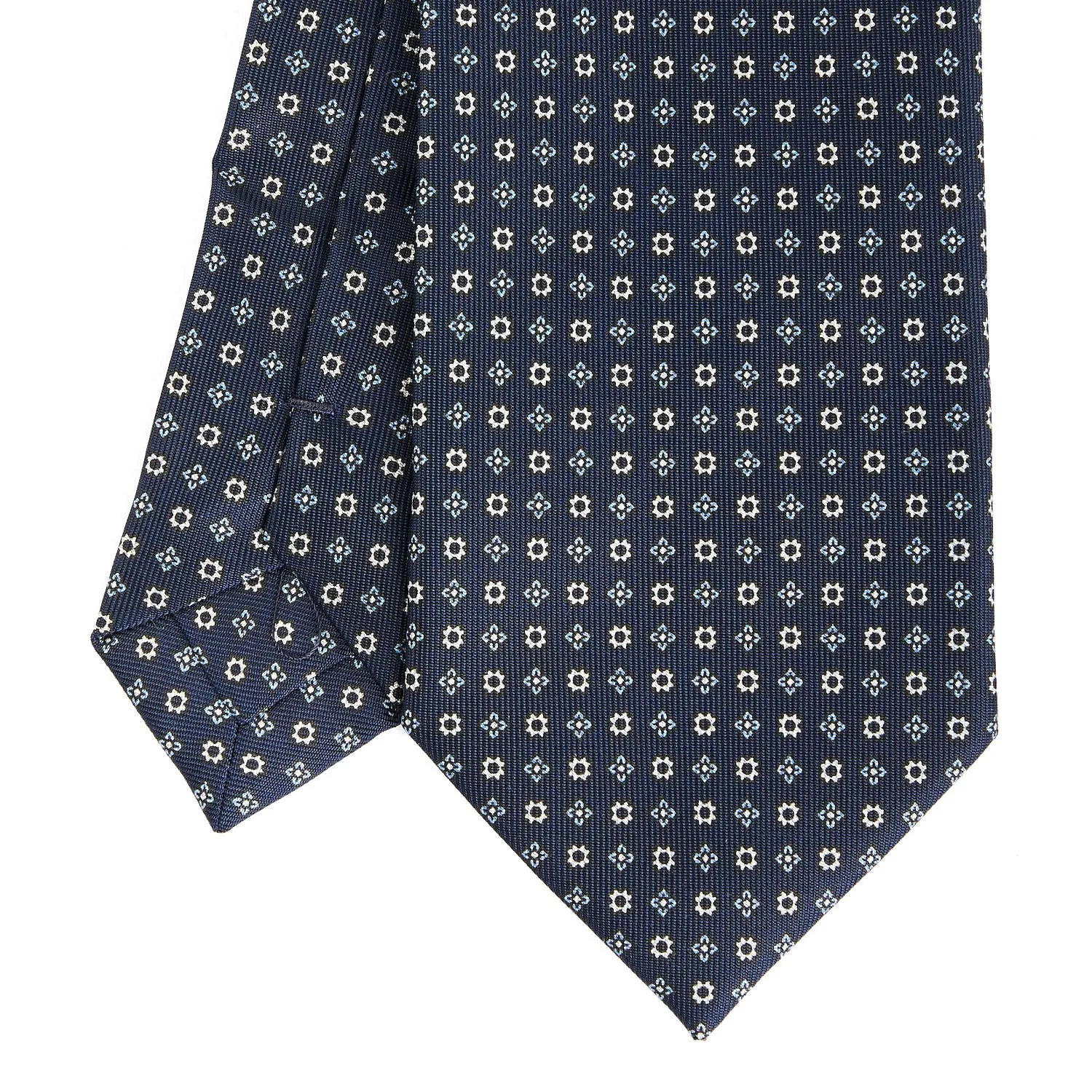 DARK BLUE EXTRA LONG SARTORIAL SILK TIE