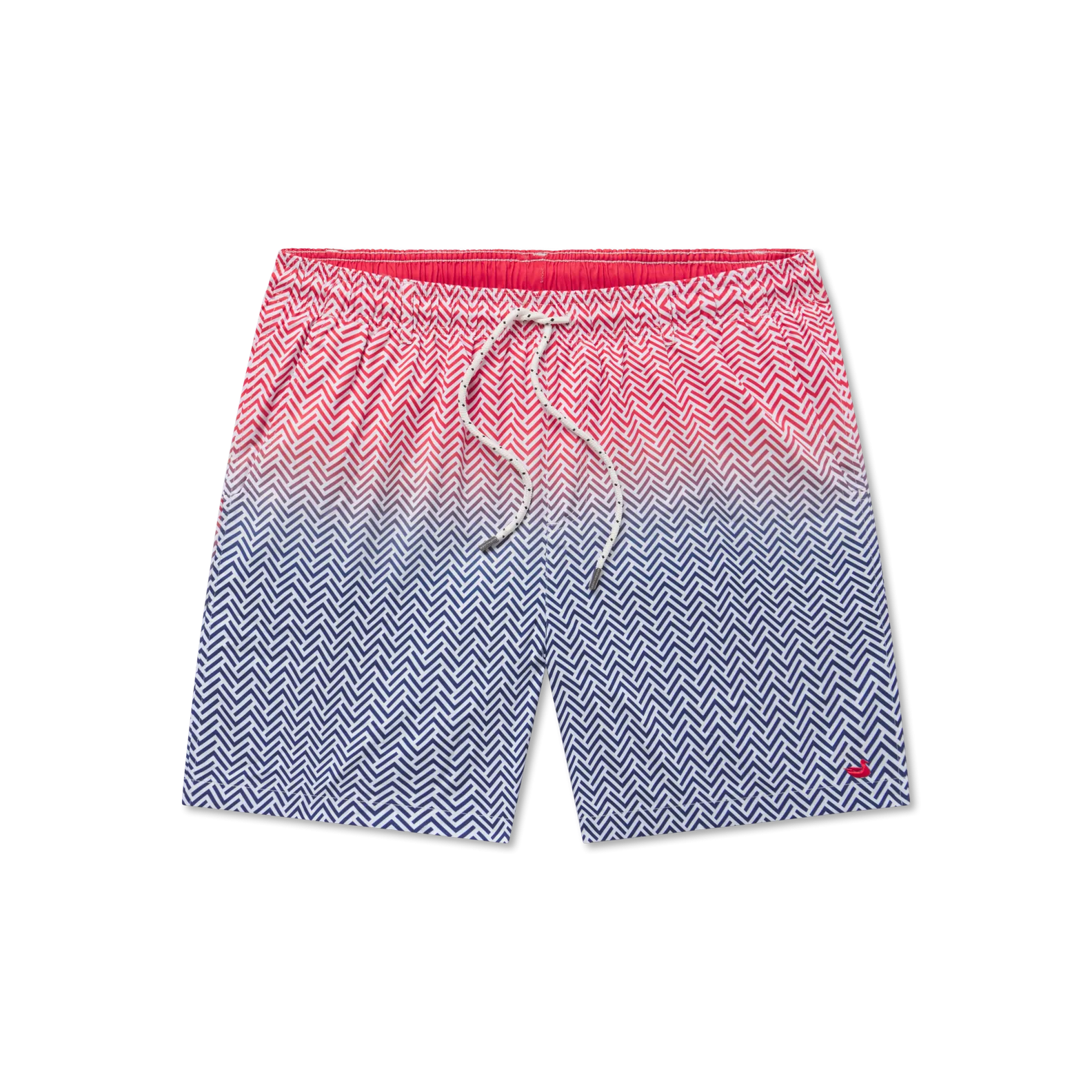 Dockside Swim Trunk - Herringbone Fade