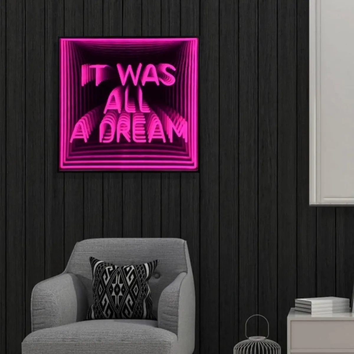 Dreamland Neon Mirror