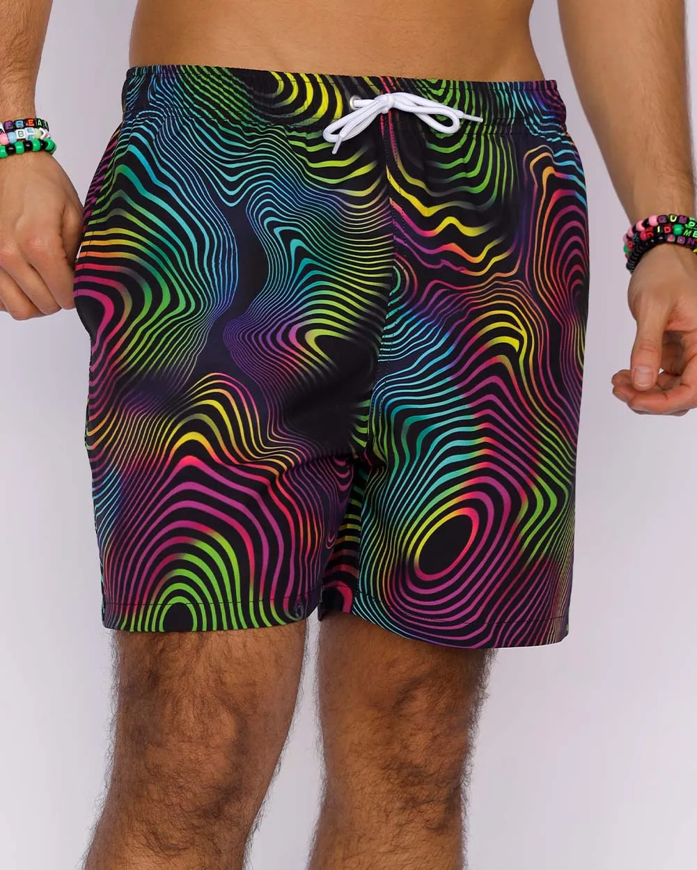 Electric Ripple Men's Shorts