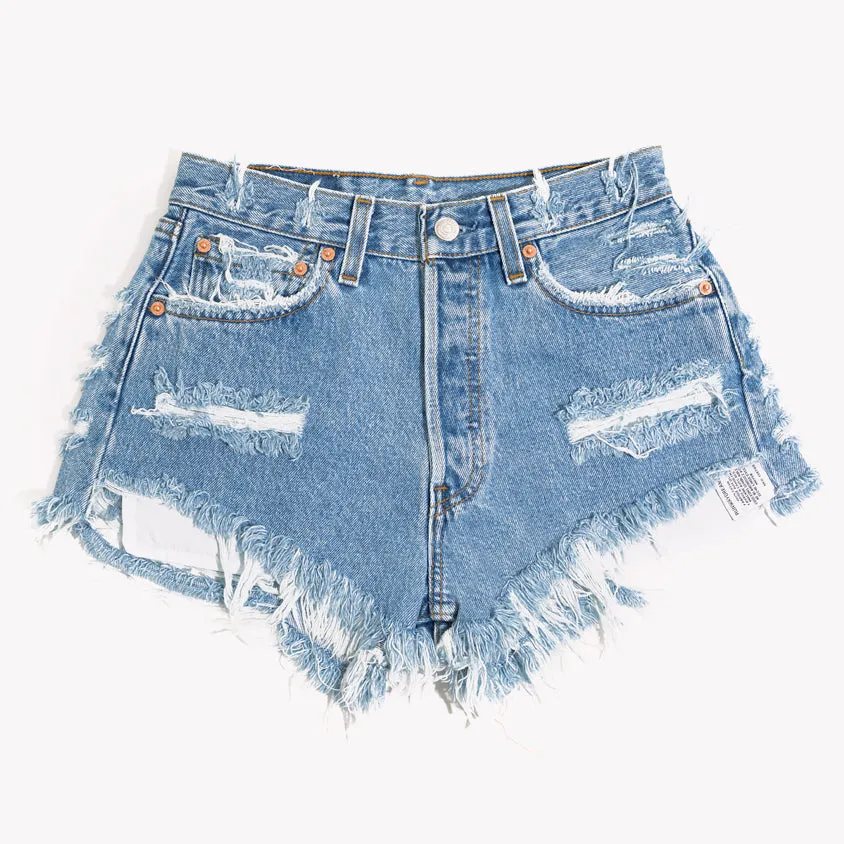 Eli Vintage High Waisted Cut Off Shorts