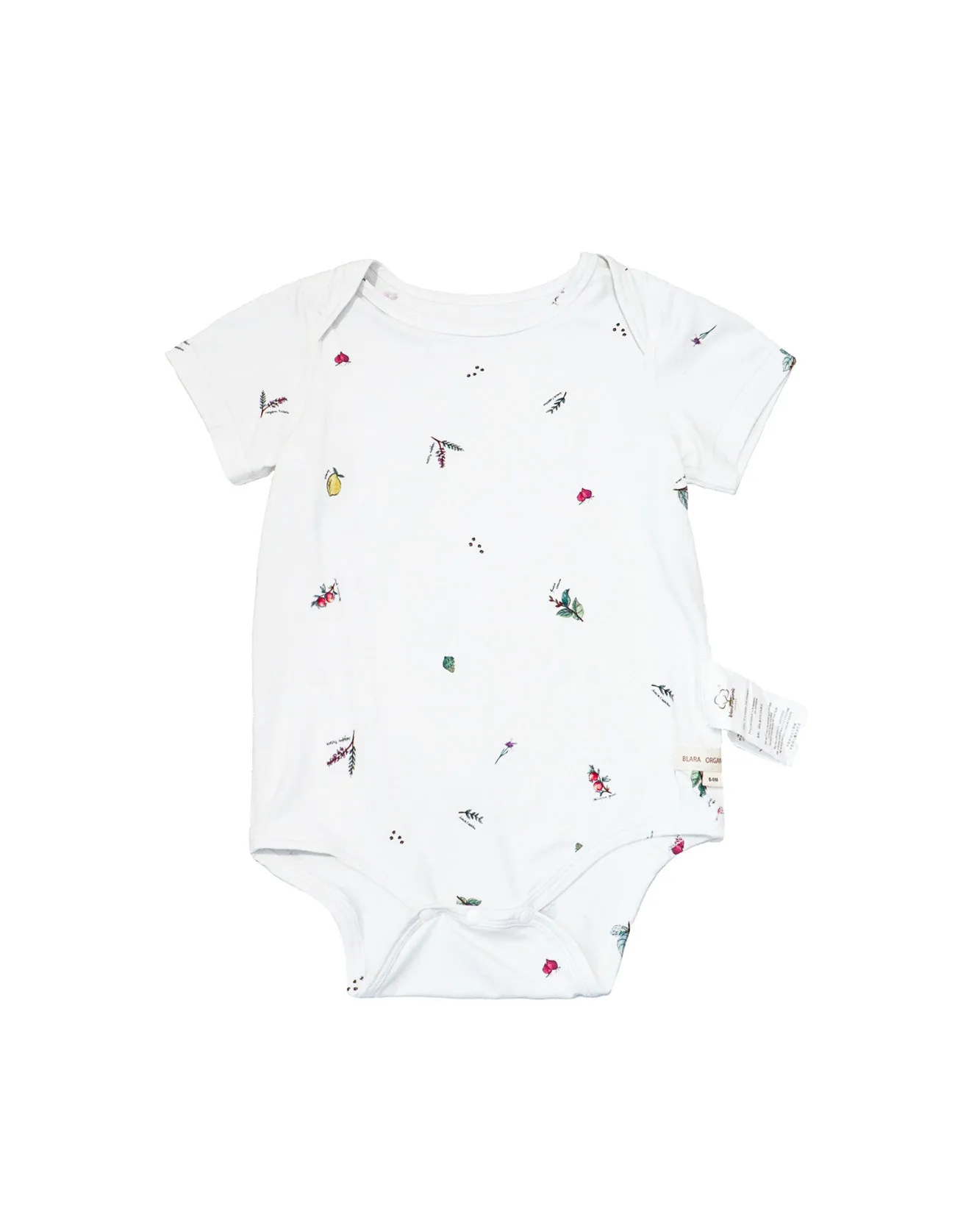 Envelope Neck Short Sleeve Onesie