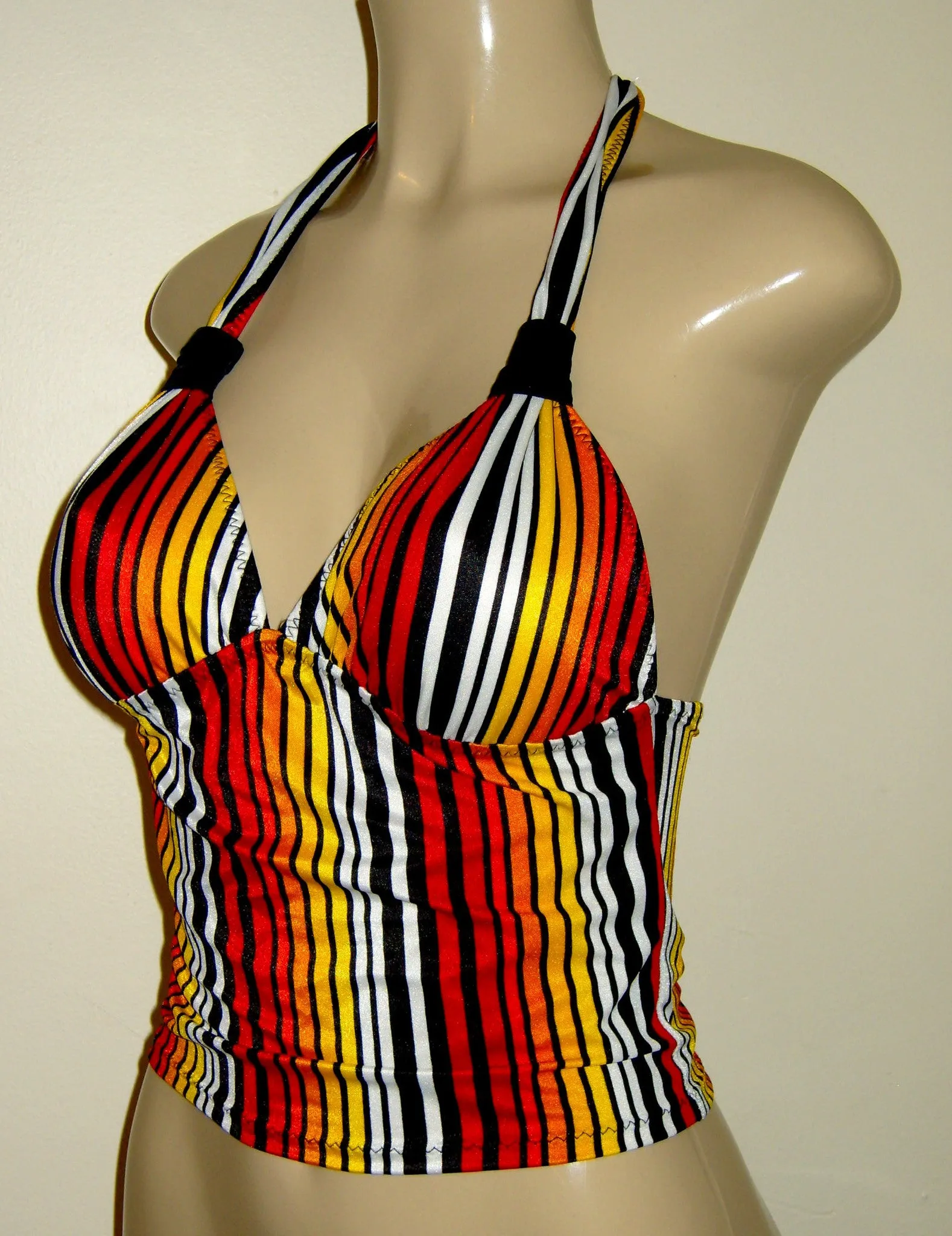 Gathered Halter Tankini