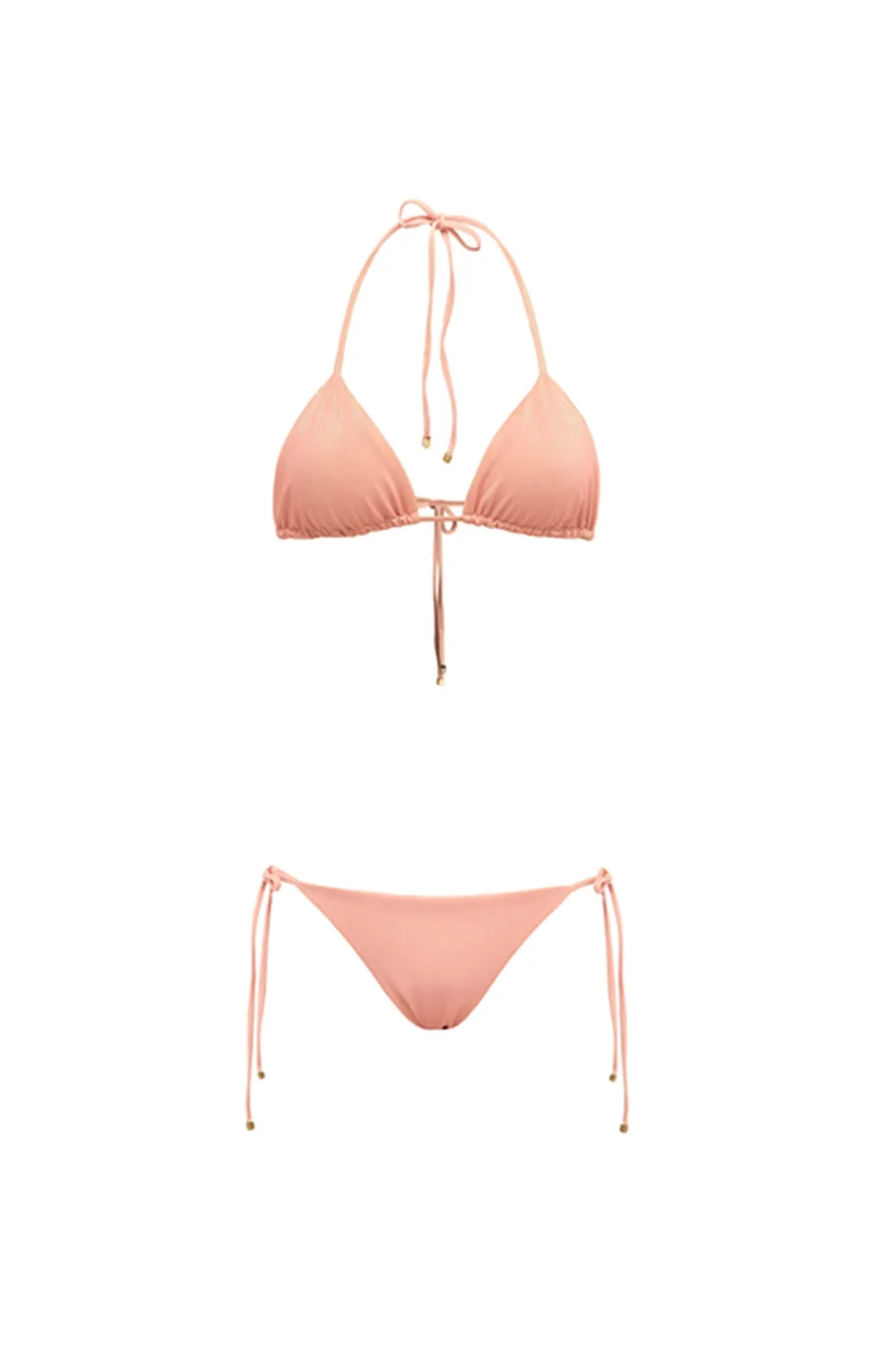 Gathered Triangle Bikini