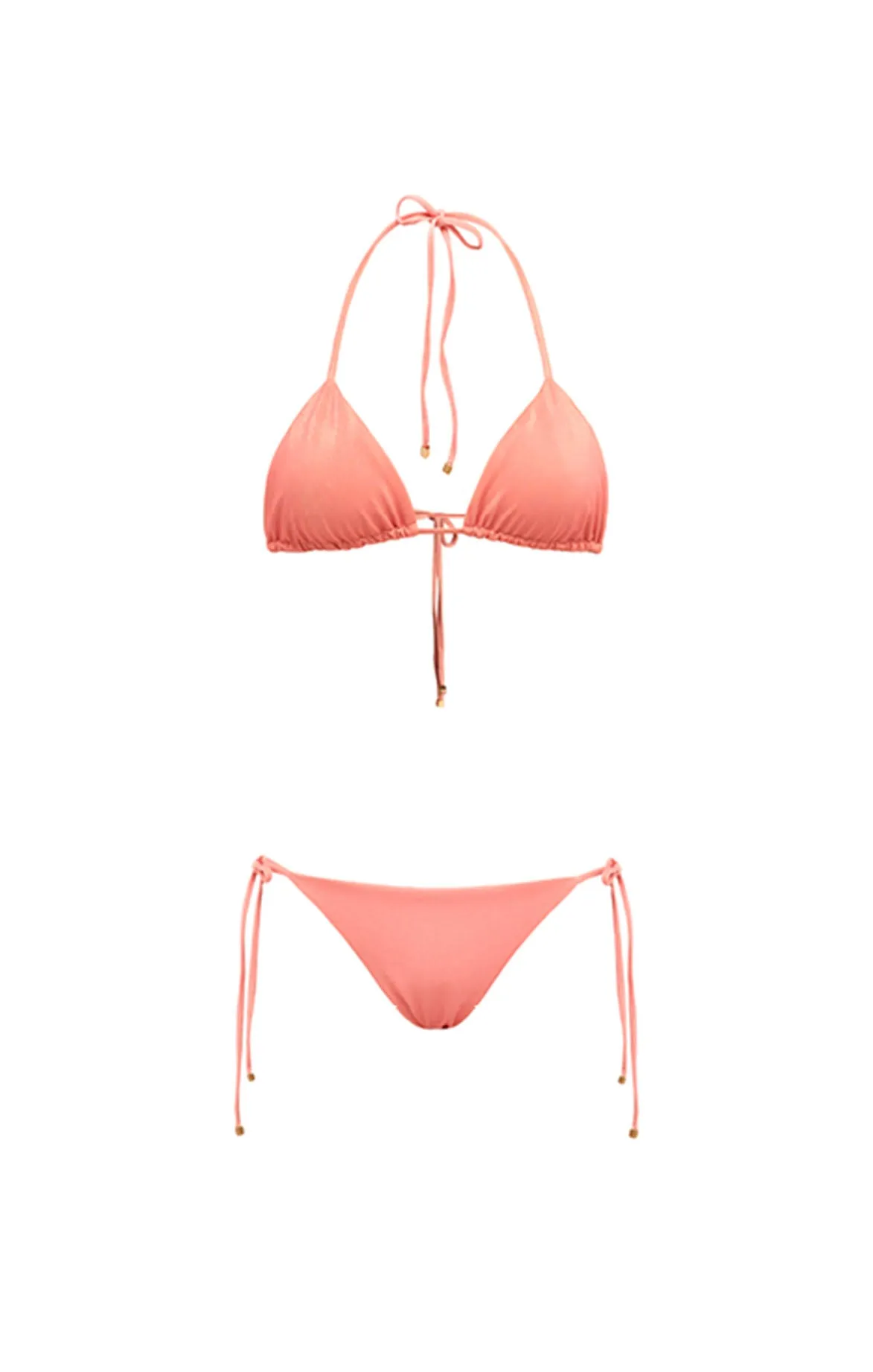 Gathered Triangle Bikini