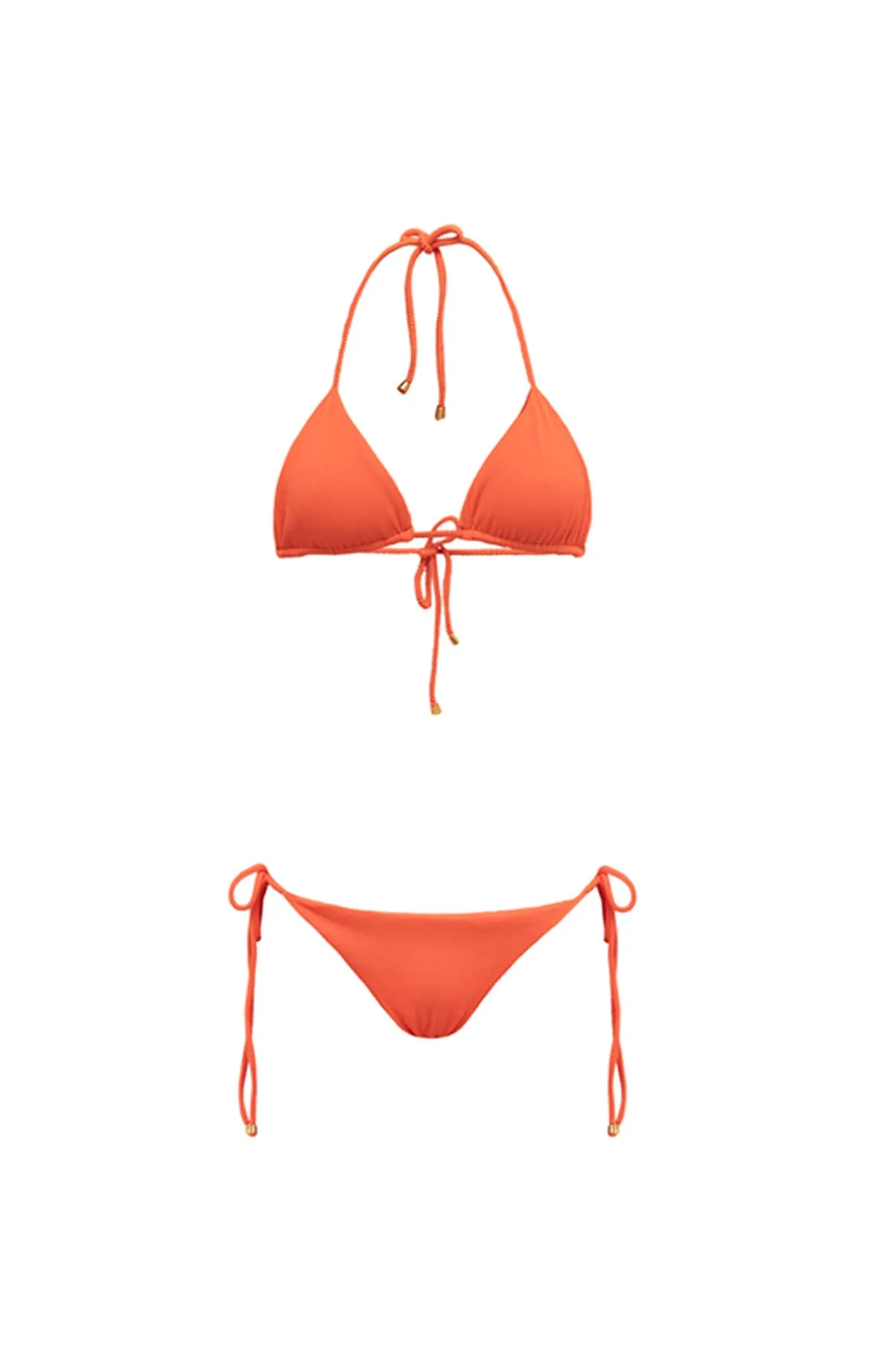 Gathered Triangle Bikini