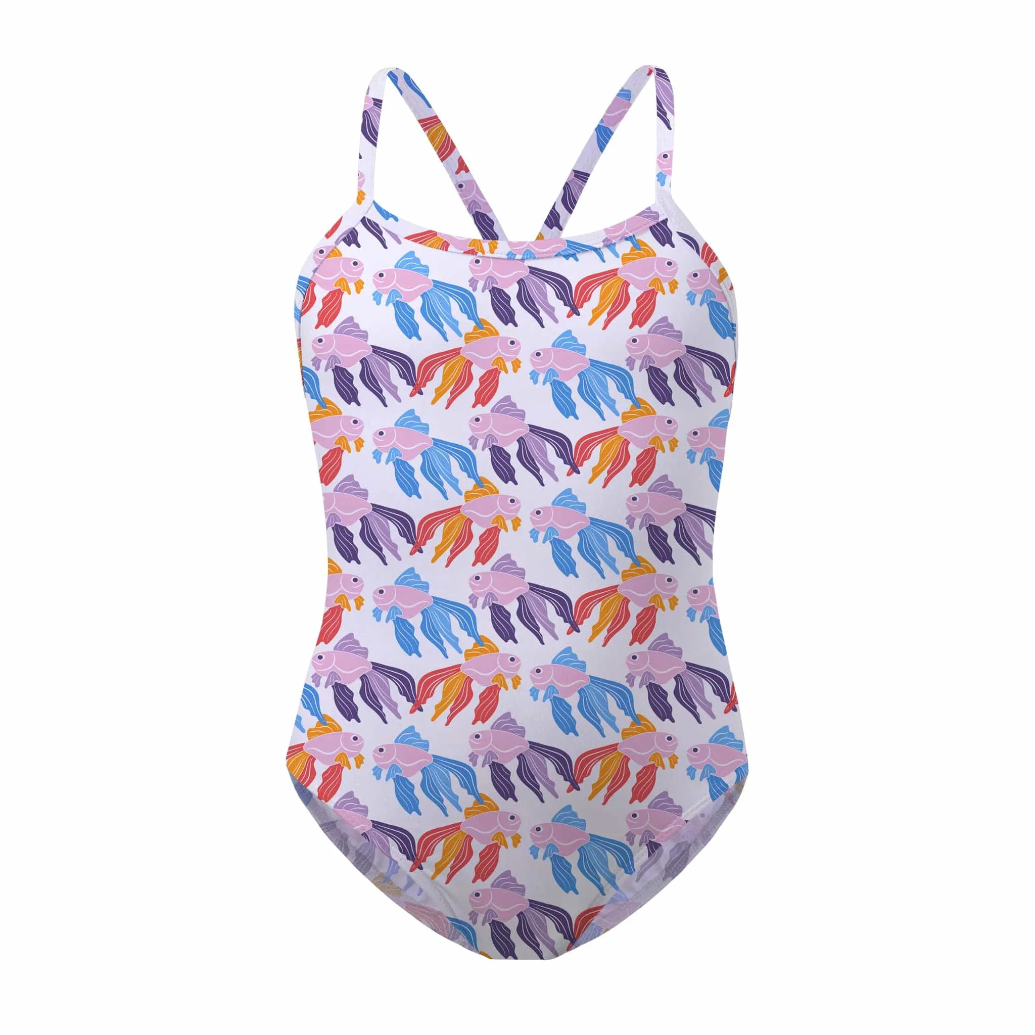 Goldfish Glint Racerback Swimsuit