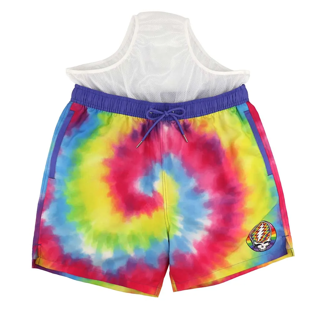 Grateful Dead | Swim Trunk | Tie Dye Steal Your Face