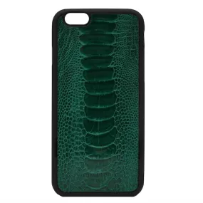 Green Ostrich iPhone 6/6S Case