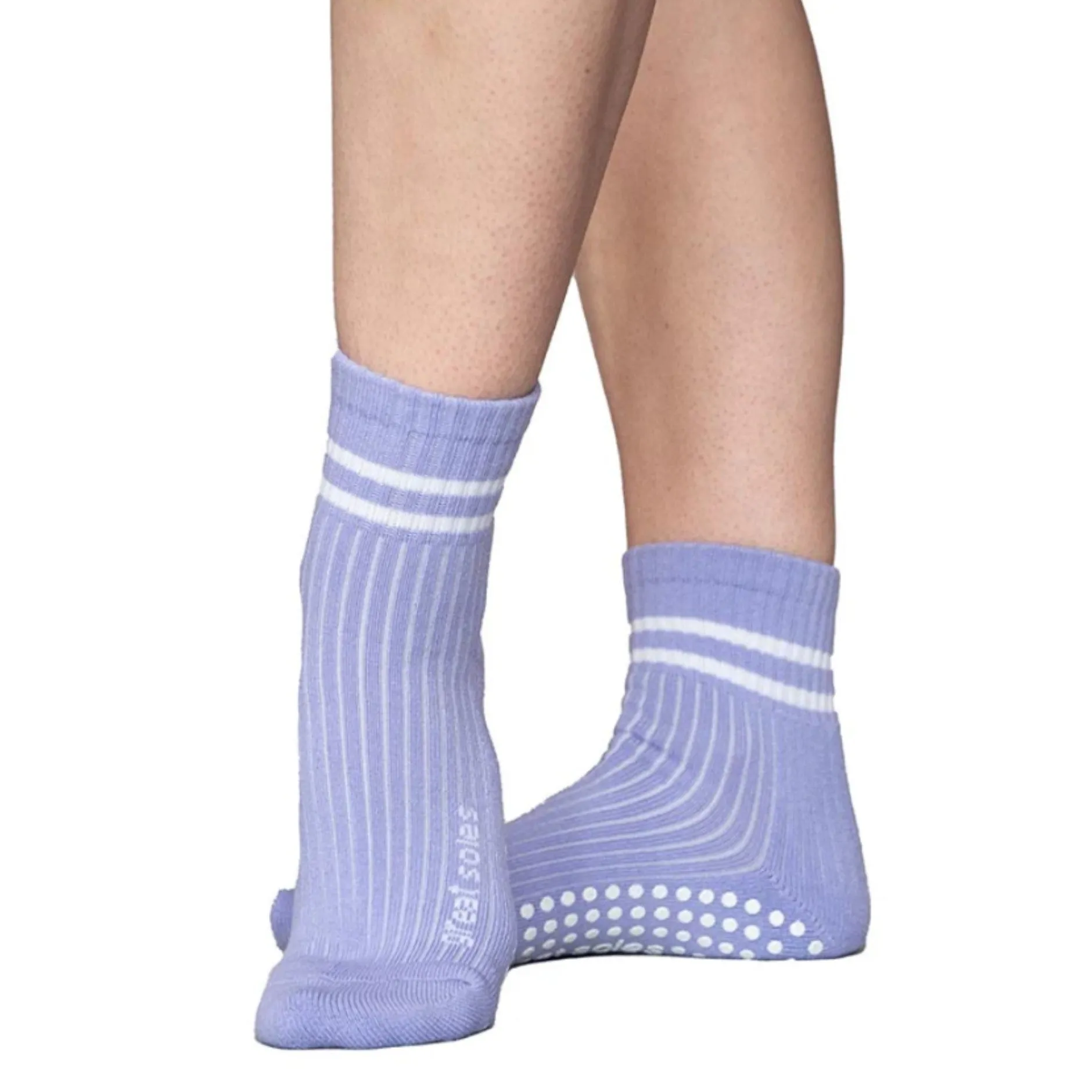 Greer Ankle Crew Grip Sock - (Barre / Pilates)