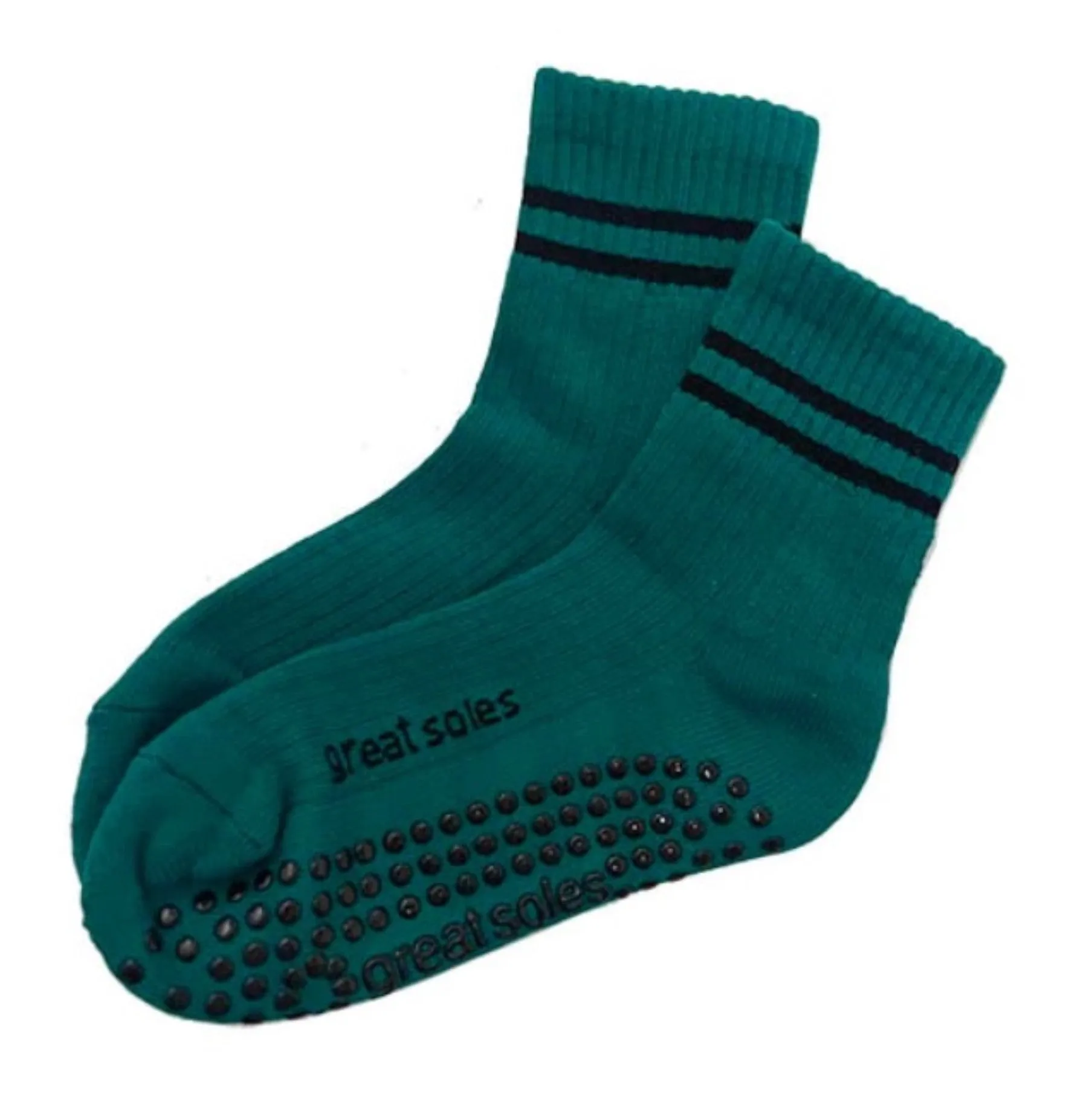 Greer Ankle Crew Grip Sock - (Barre / Pilates)