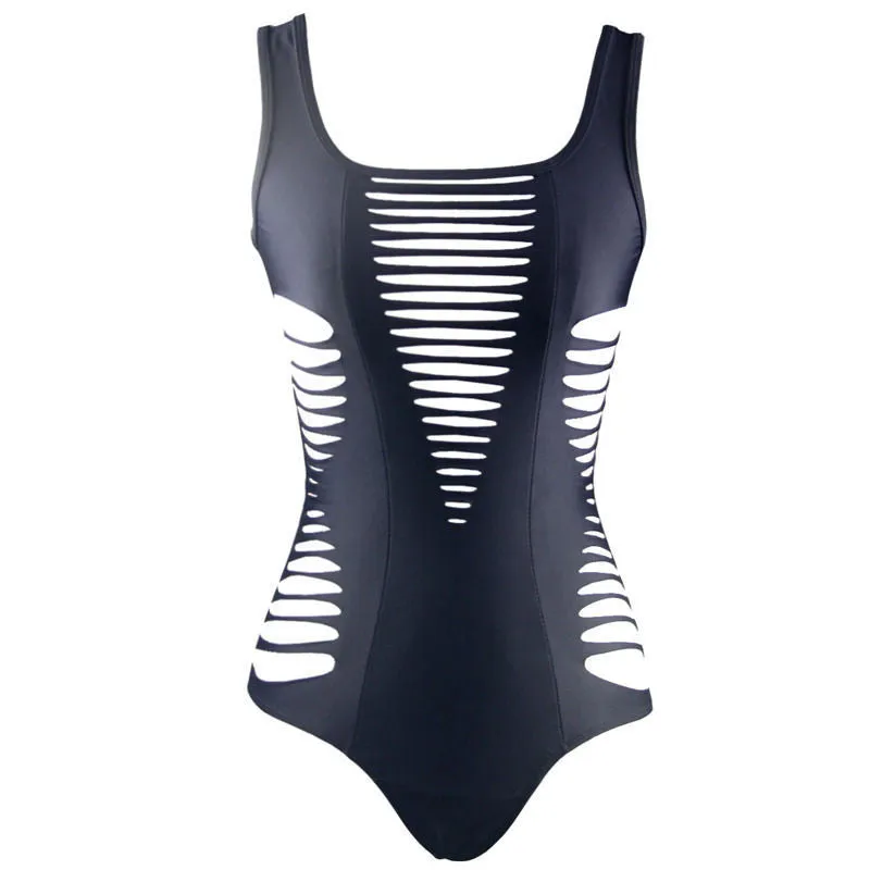 Hollow One Piece Swimsuit