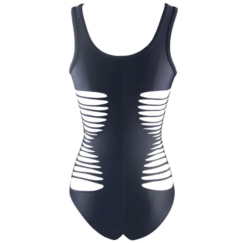 Hollow One Piece Swimsuit