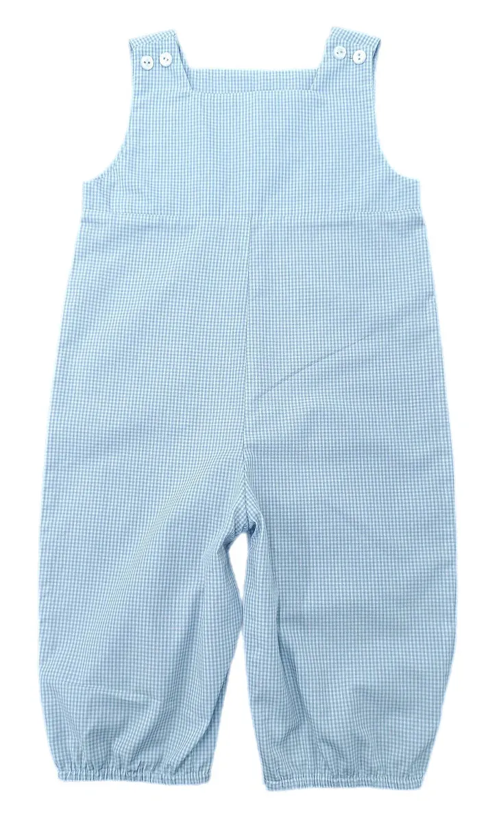 James Longall - Blue Gingham Woven