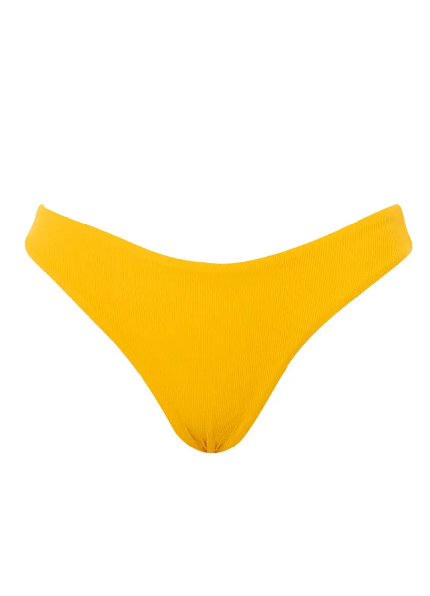 Maaji Amber Yellow Sublimity Classic Bikini Bottom