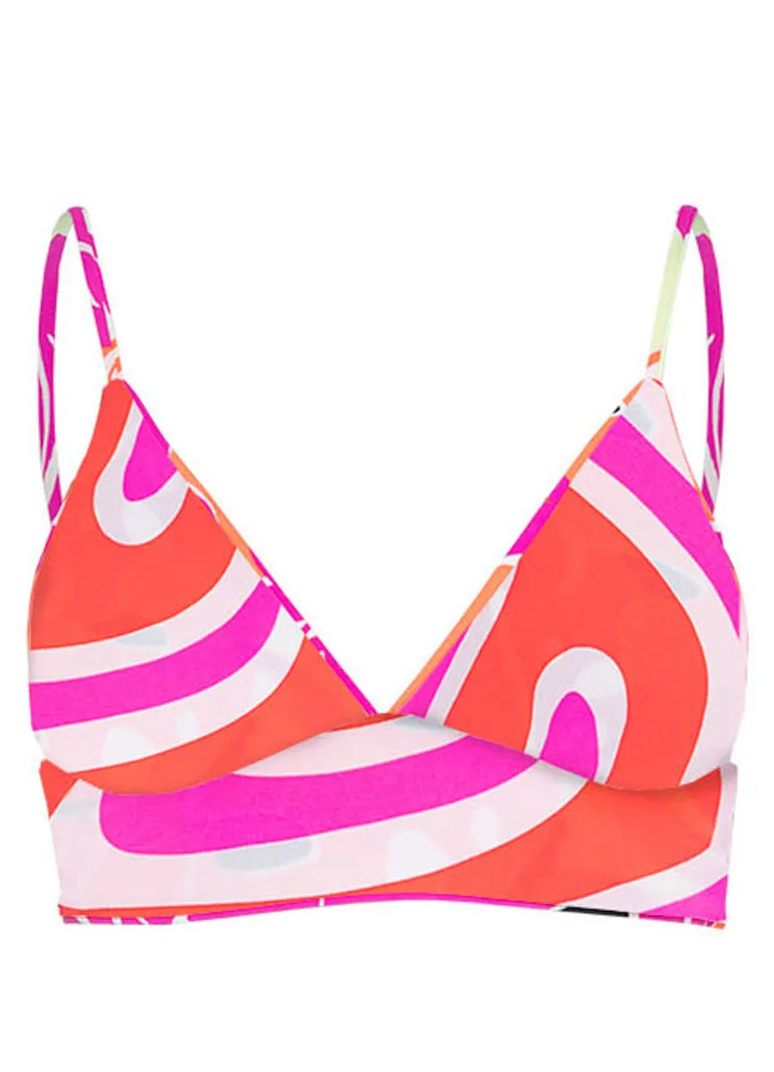 Maaji Jungle Reef Copilot Long Line Triangle Bikini Top