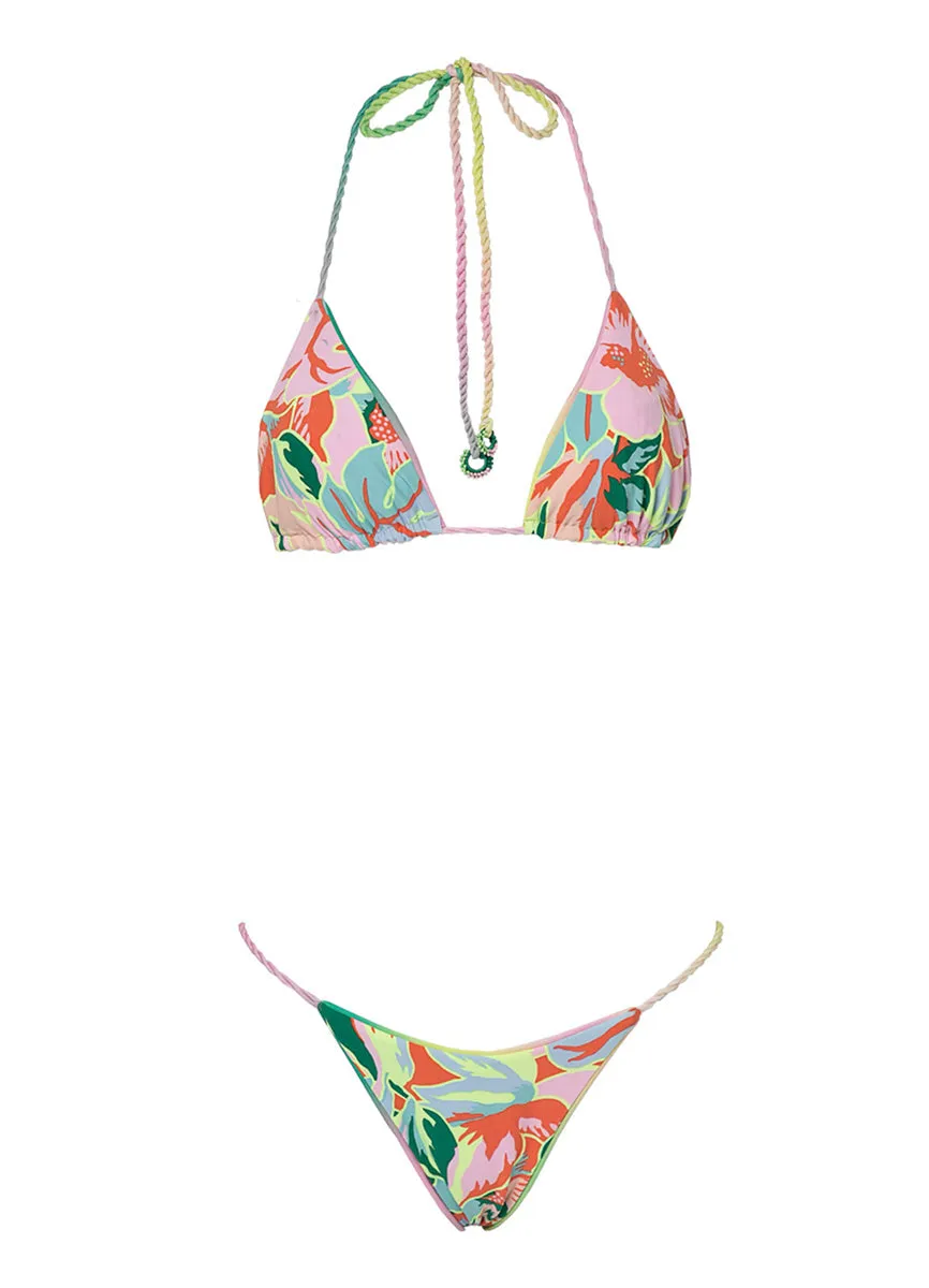 Maaji Ombre Prism Blamy Sliding Triangle Bikini Top