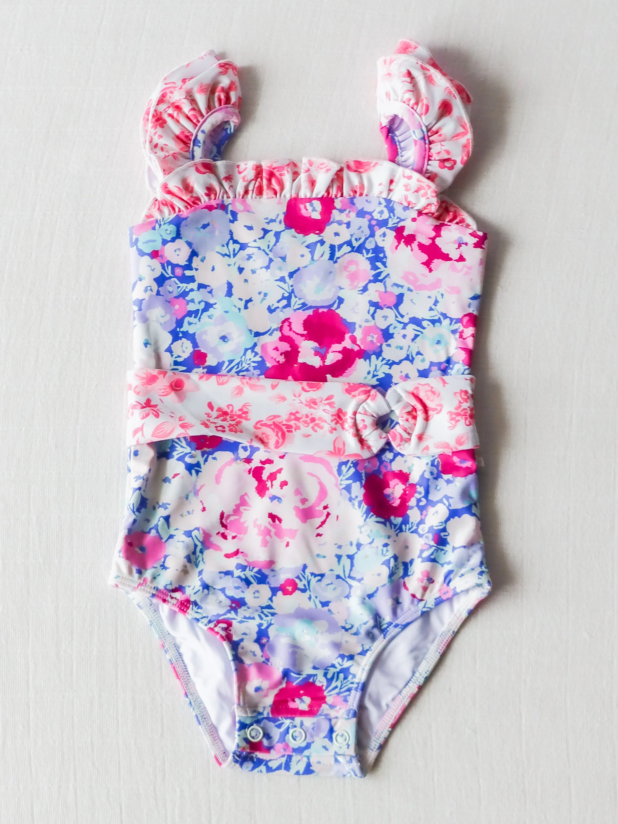 Maisie One Piece - Pastel Carnations