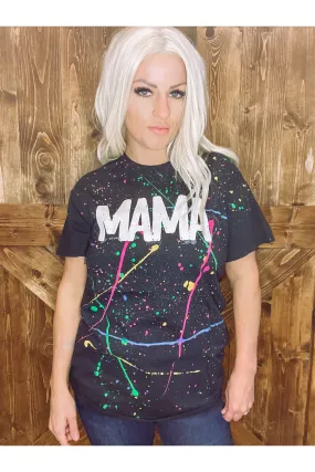 Mama neon tee