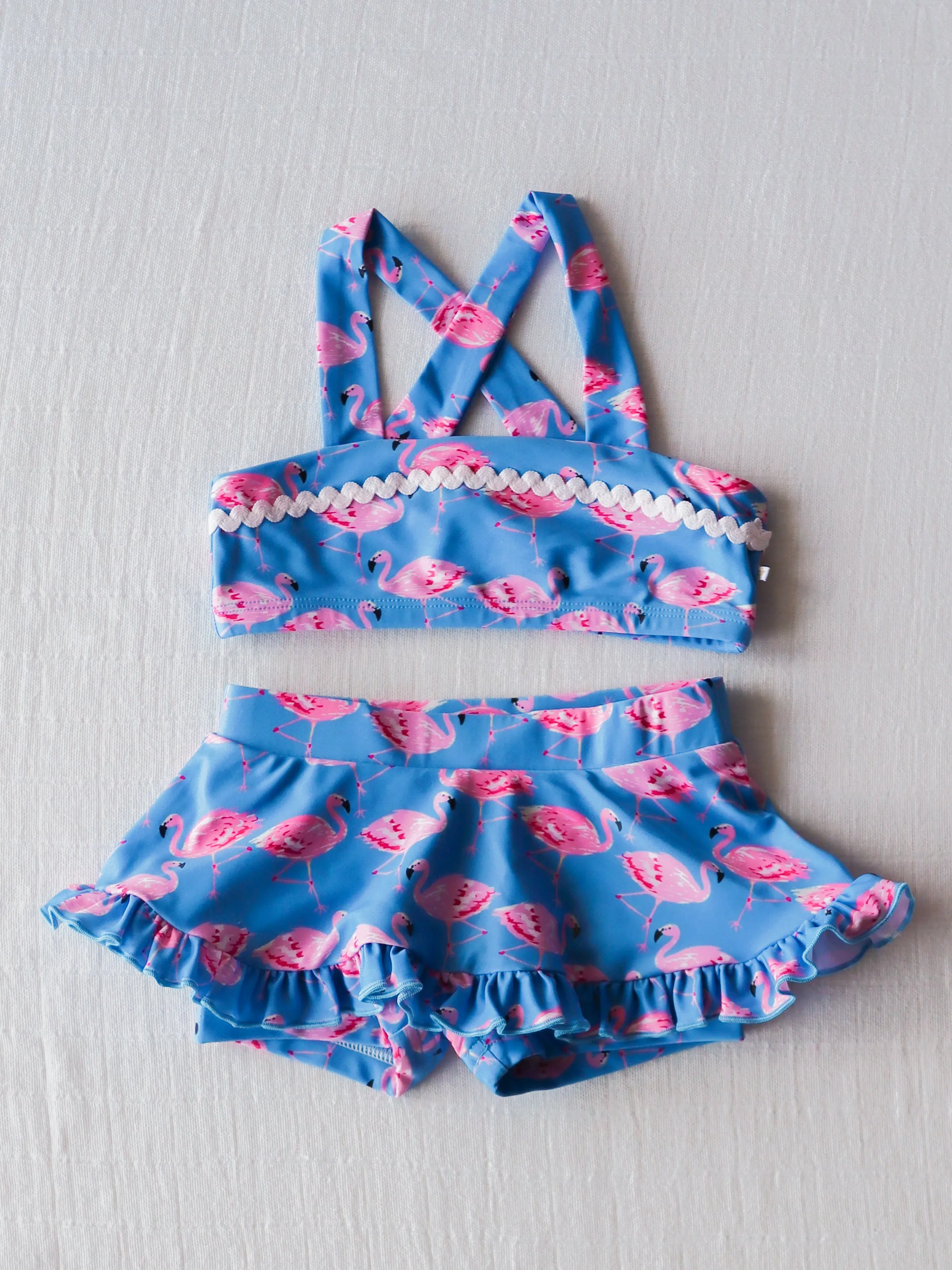 Marlow Tankini - Flamingo Blue