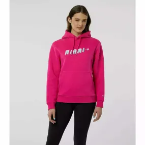 McLaren F1 Women's Miami Neon Graphic Hoodie -Black/Vice Blue/Beetroot Purple