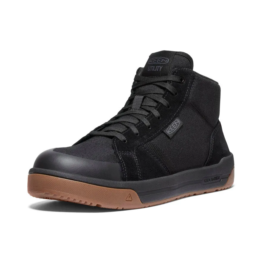 Men's Kenton Mid Work Shoe (Carbon-Fiber Toe)  |  Black/Gum