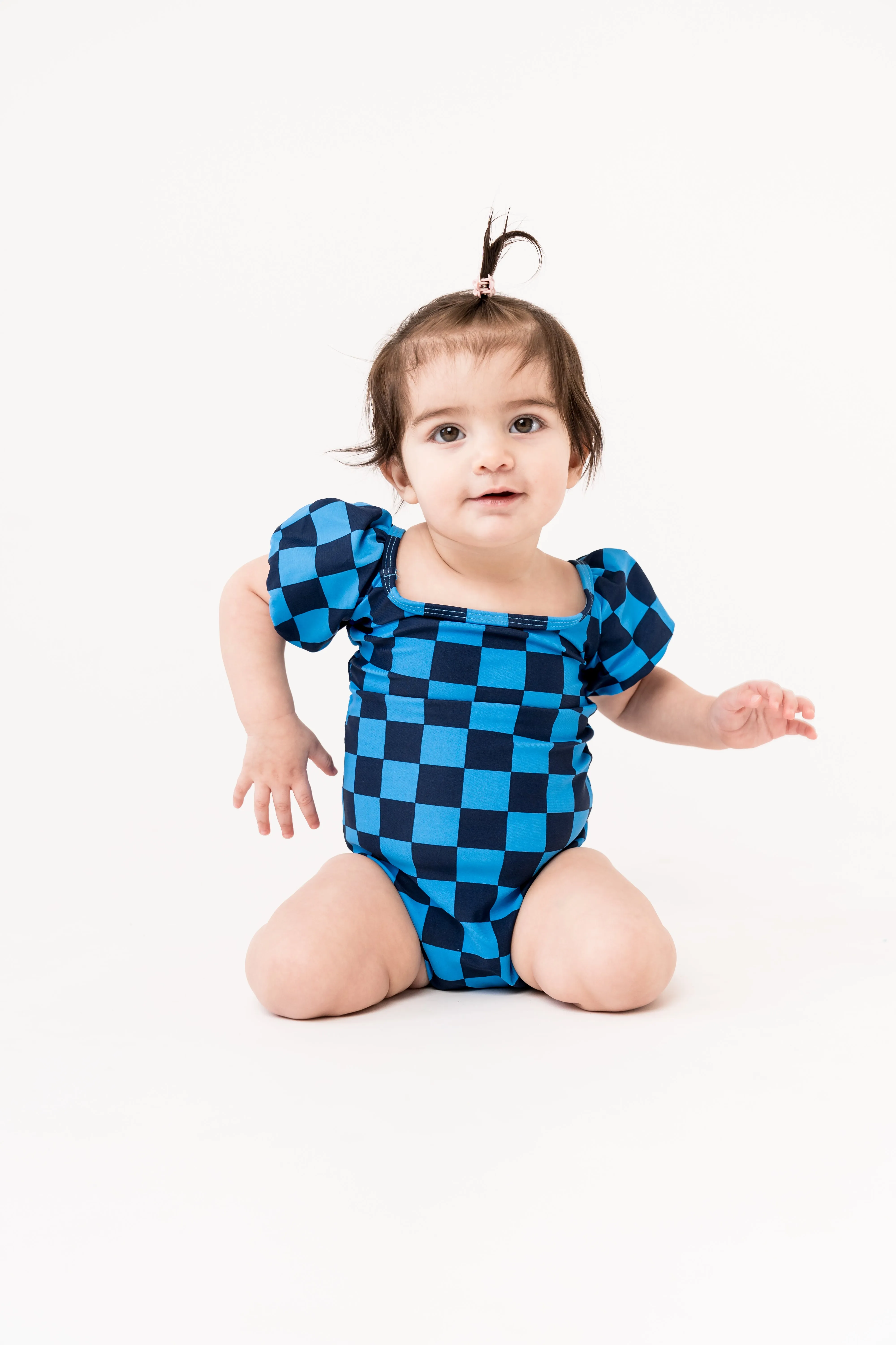 Mini Pura Vida One Piece | Blue Check