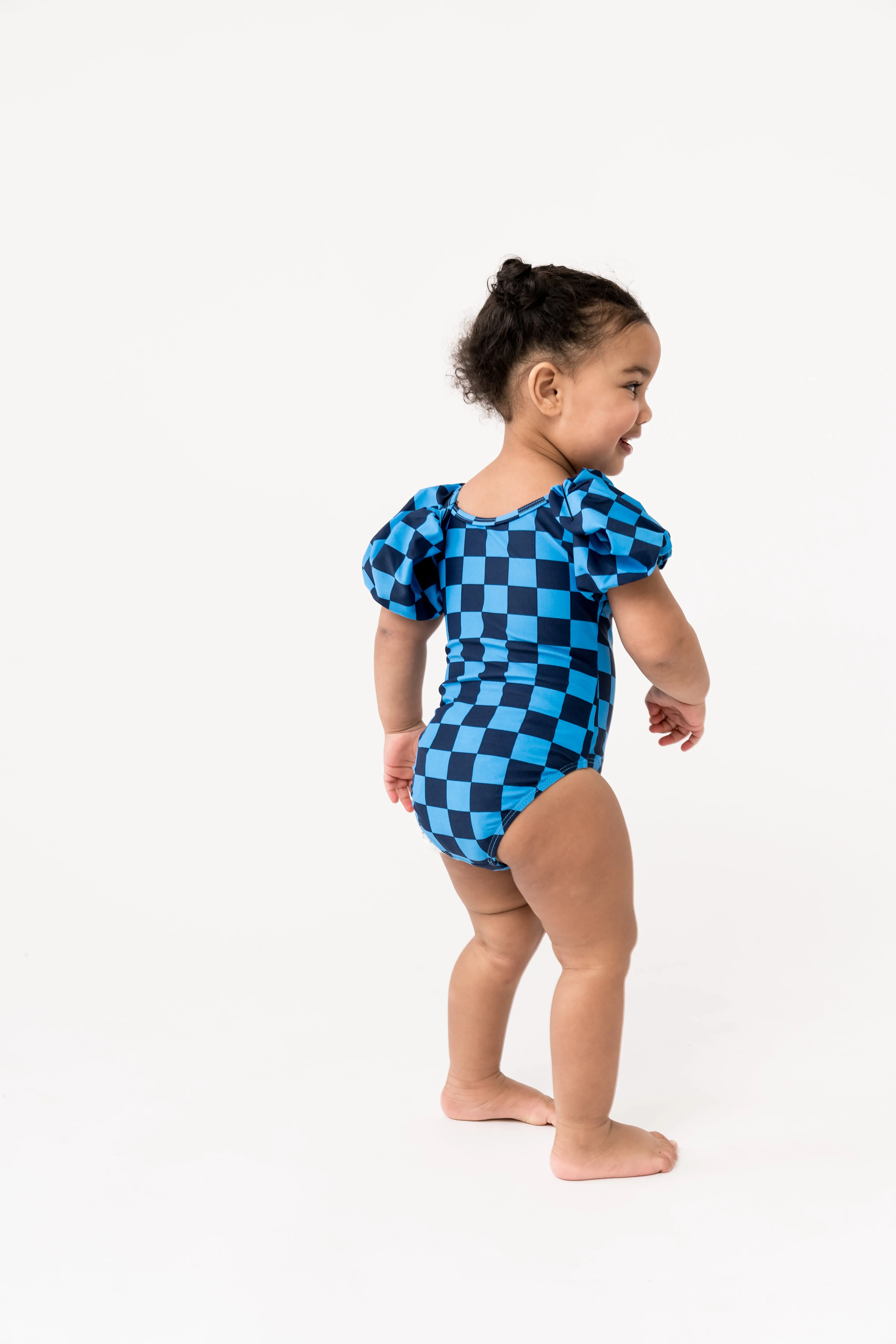 Mini Pura Vida One Piece | Blue Check