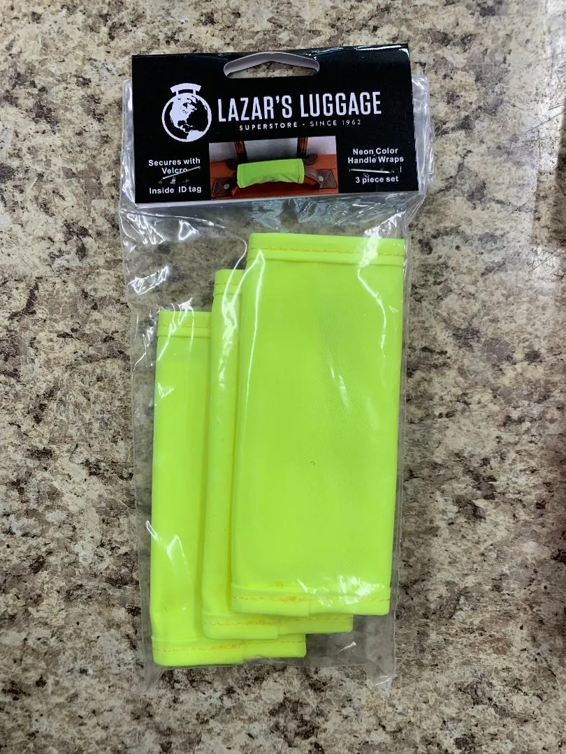 Neon-Color Stress Free Handle Wraps (Package of 3) LA1204