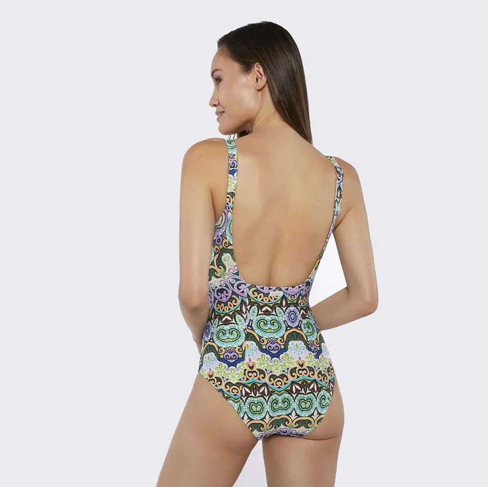 Nias Square Neck Swimsuit