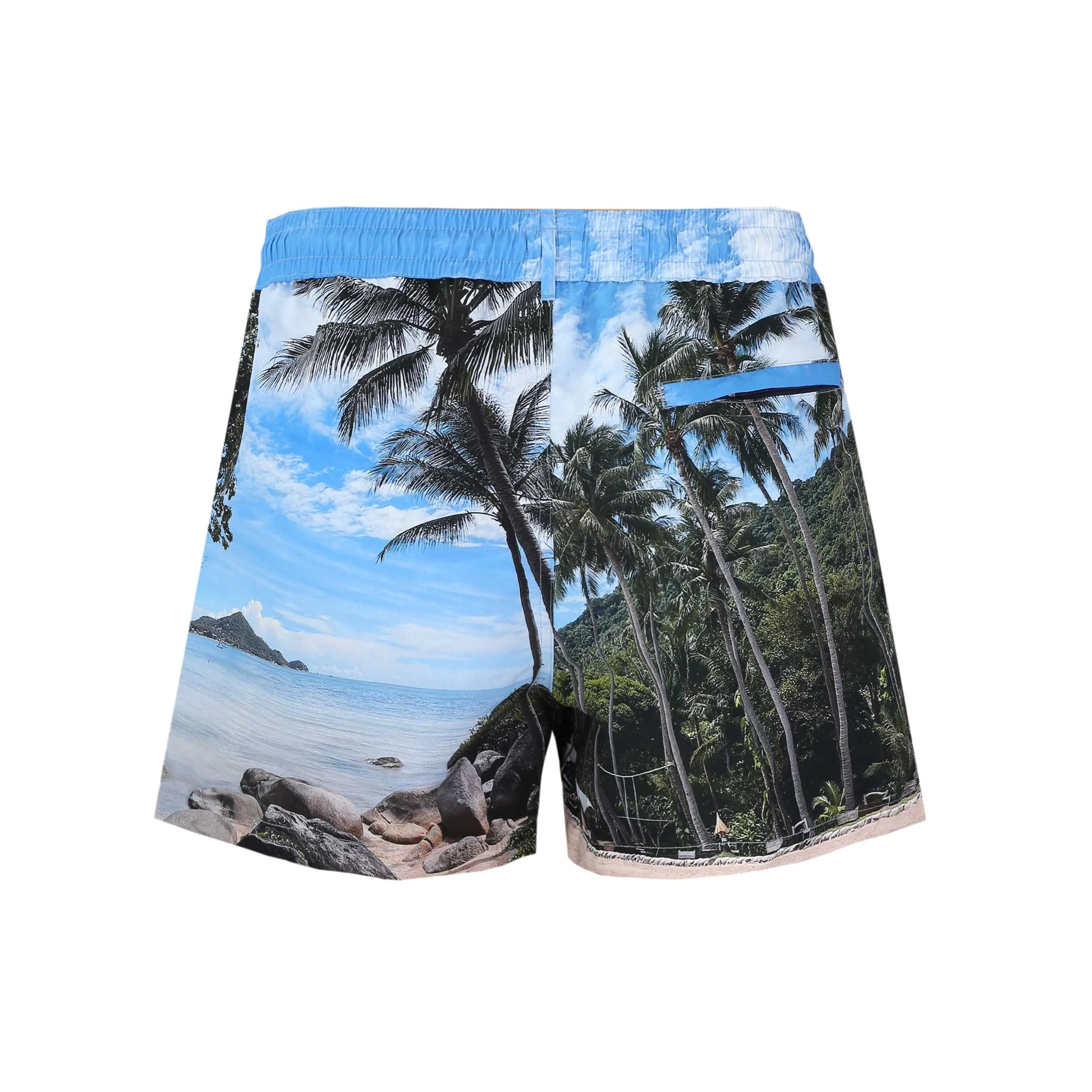 Paul Smith Paradise Swim Short in Sky Blue