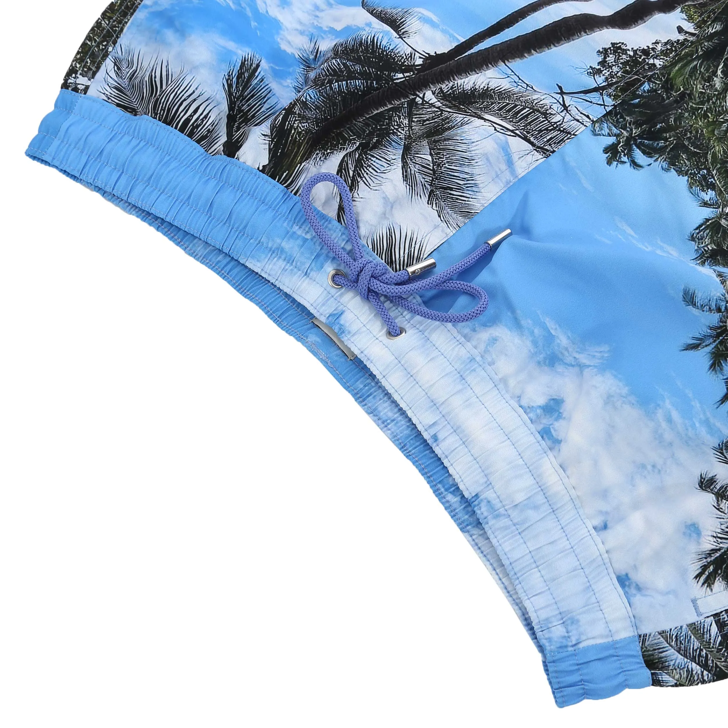 Paul Smith Paradise Swim Short in Sky Blue