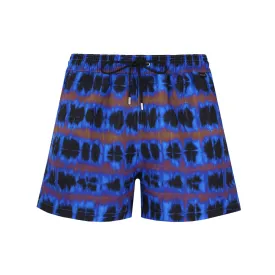 Paul Smith Shibori Swim Short in Blue