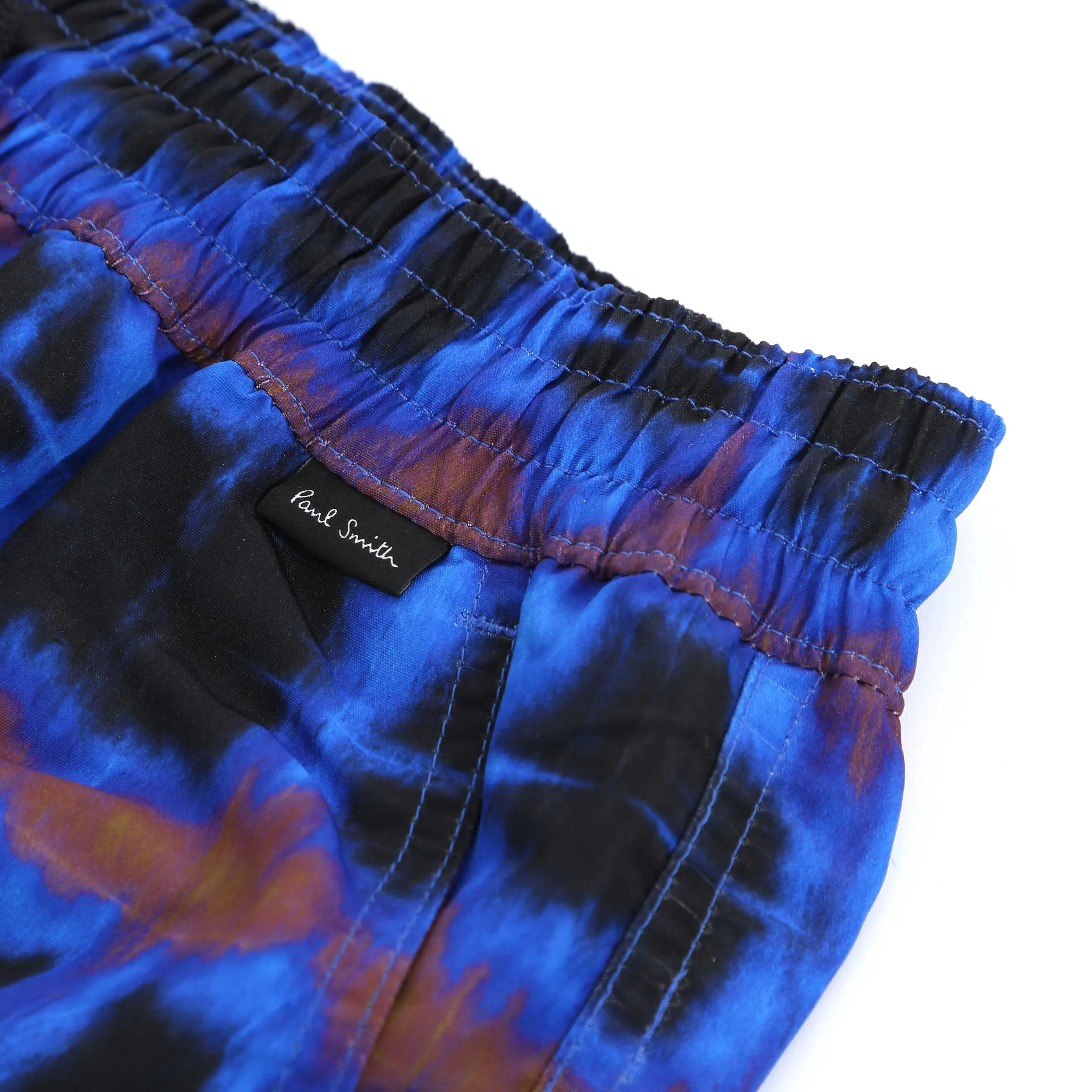 Paul Smith Shibori Swim Short in Blue