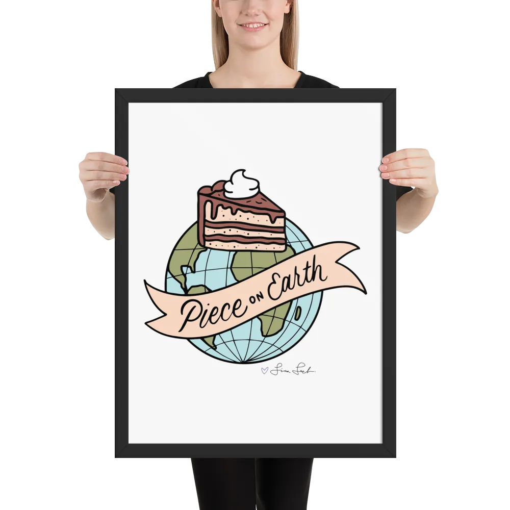 Piece On Earth Framed Poster