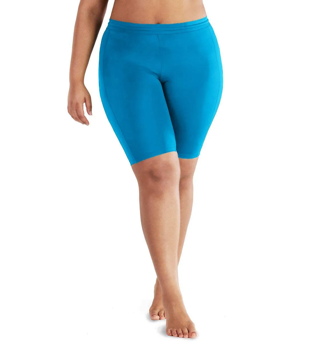 QuikEnergy Fitted Swim Short Turquoise - FINAL SALE