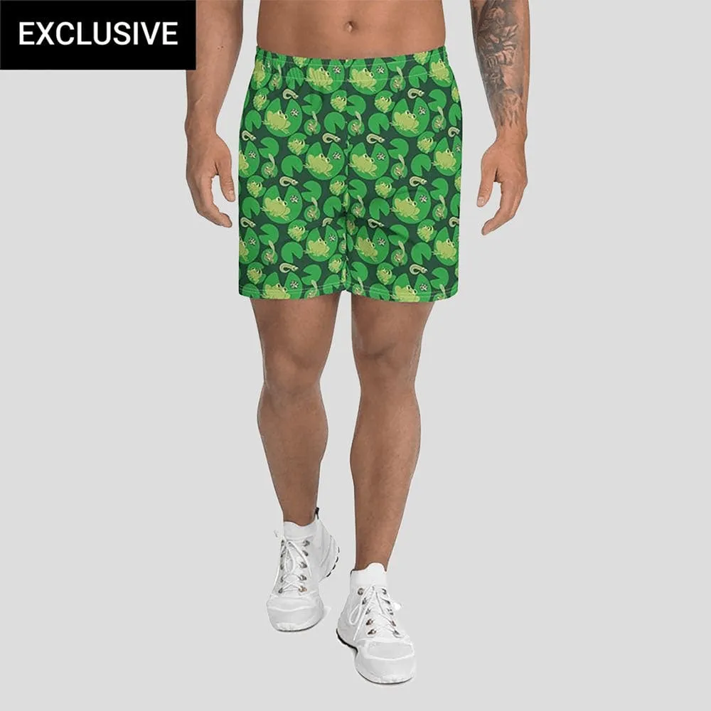 Ribbit Athletic Shorts (POD)