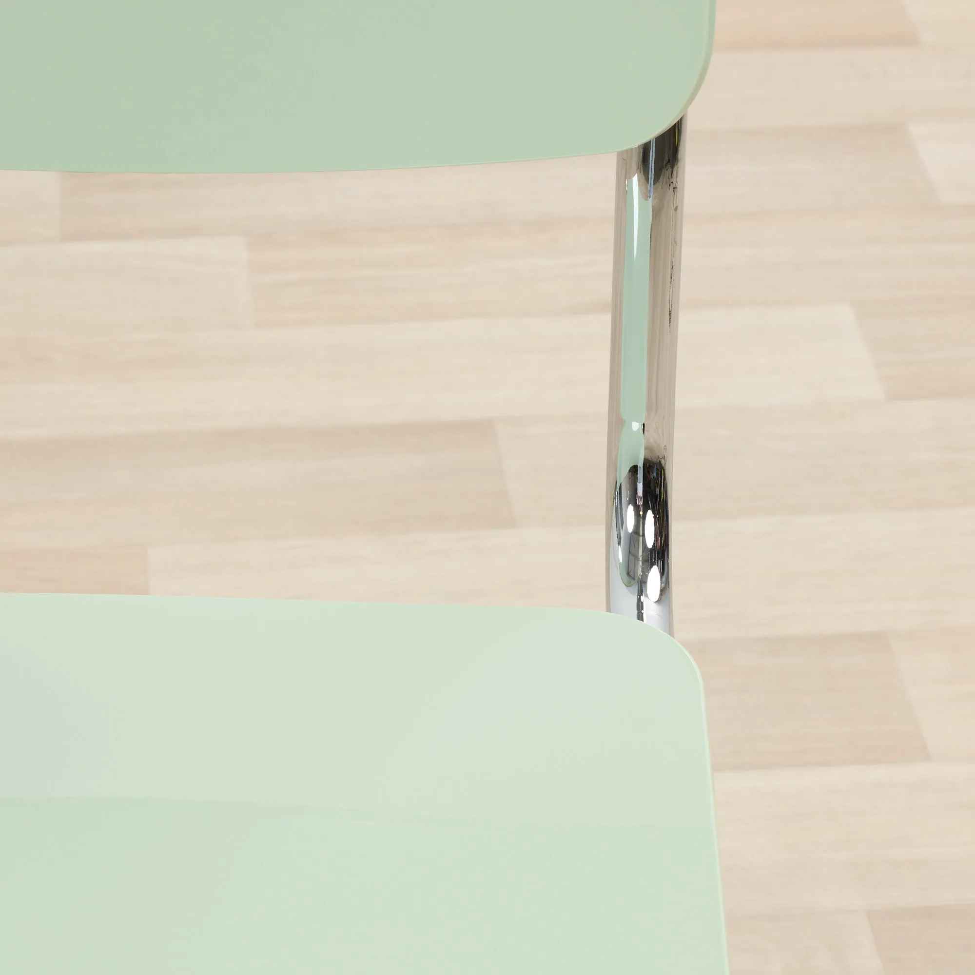 Optimized Product Title: Stylish Roscoe Dining Chair in Matcha Green Color