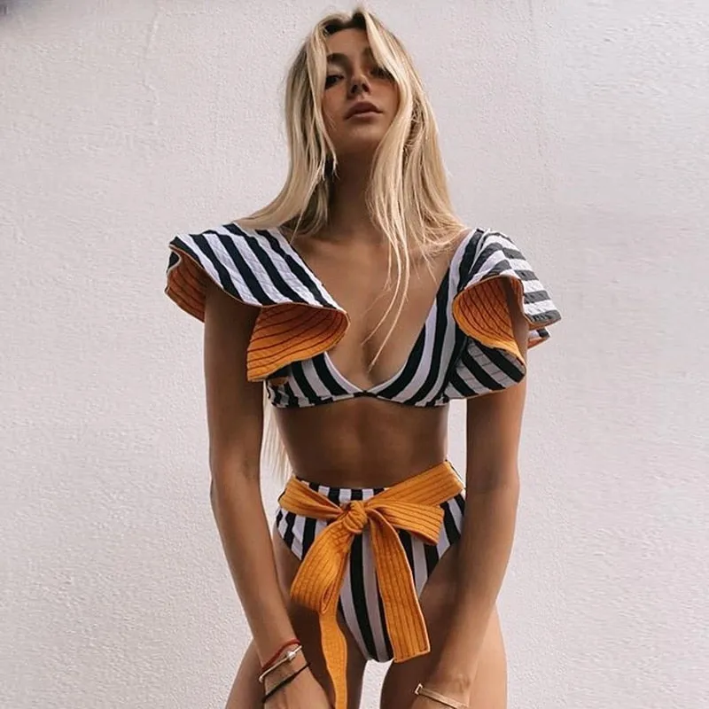 Ruffle High-Waist Bikinis - 19 STYLES!