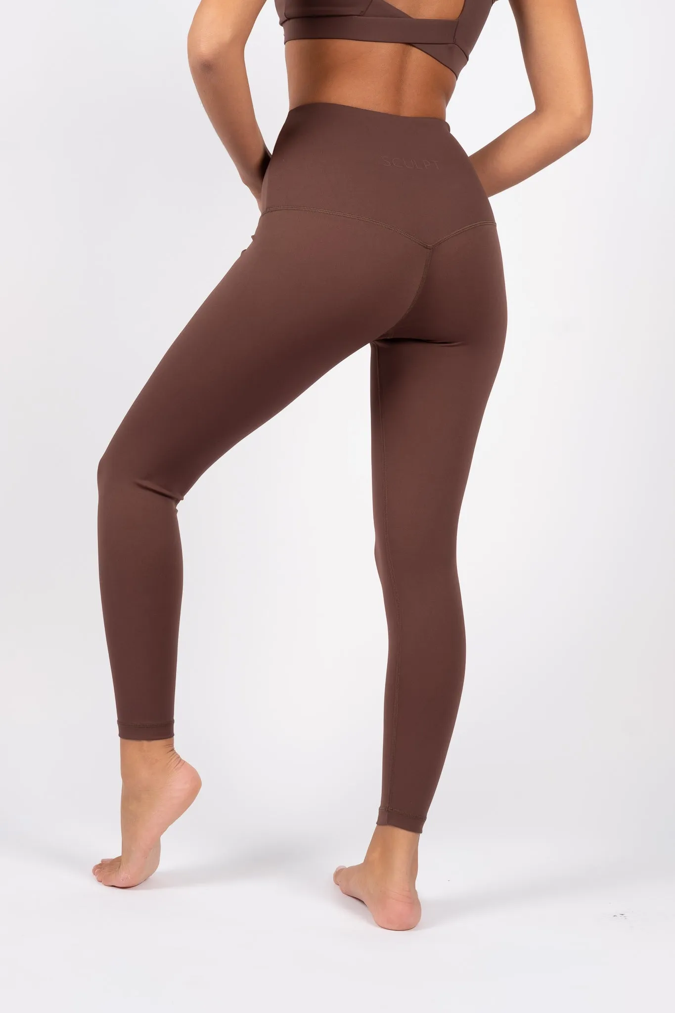 Signature High Waisted Leggings Truffle