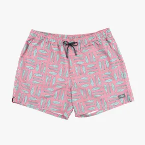 Strike Swim Shorts | Rose Dawn