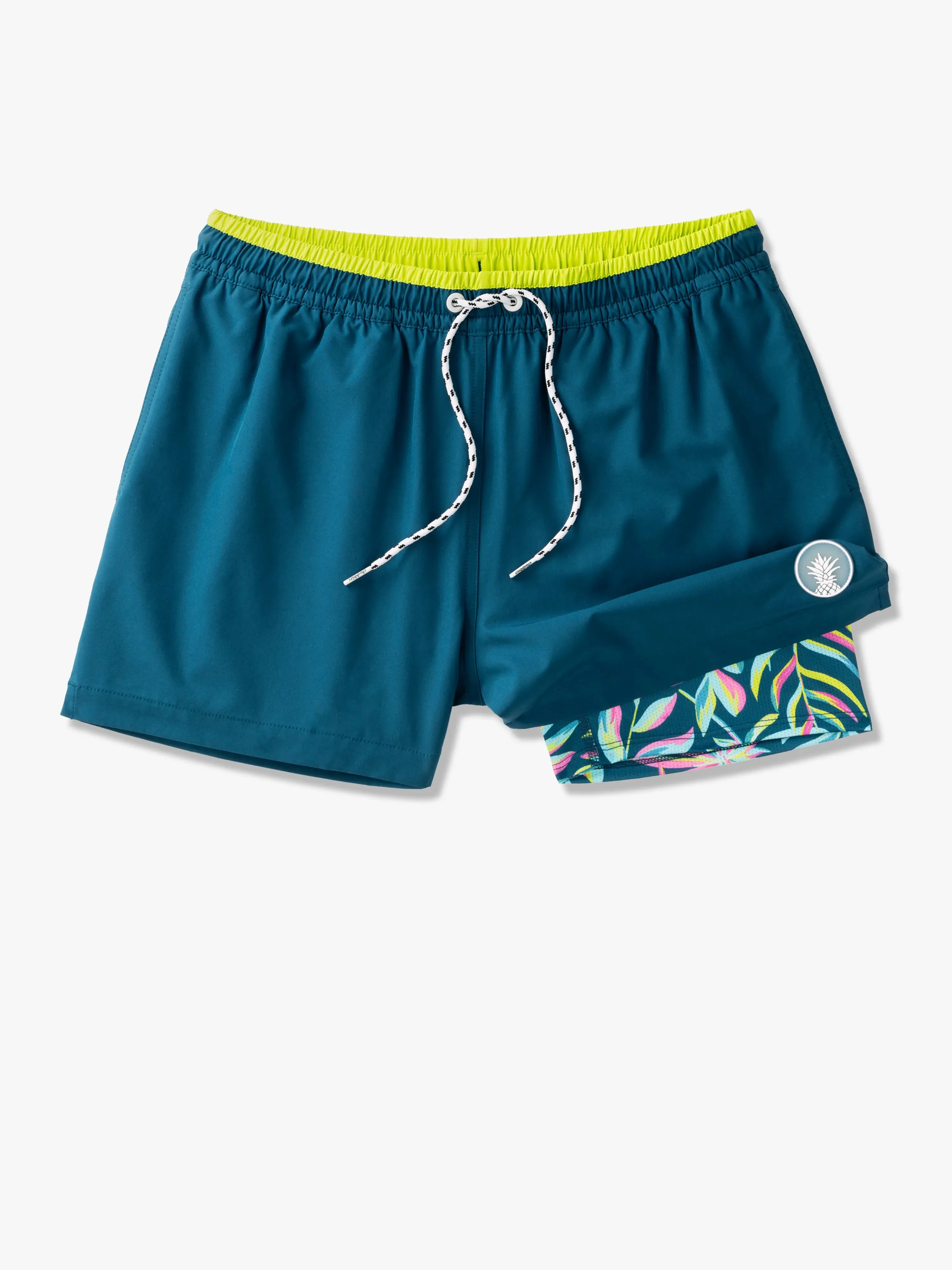 The Rip Tides 4" (Classic Lined Swim Trunk)