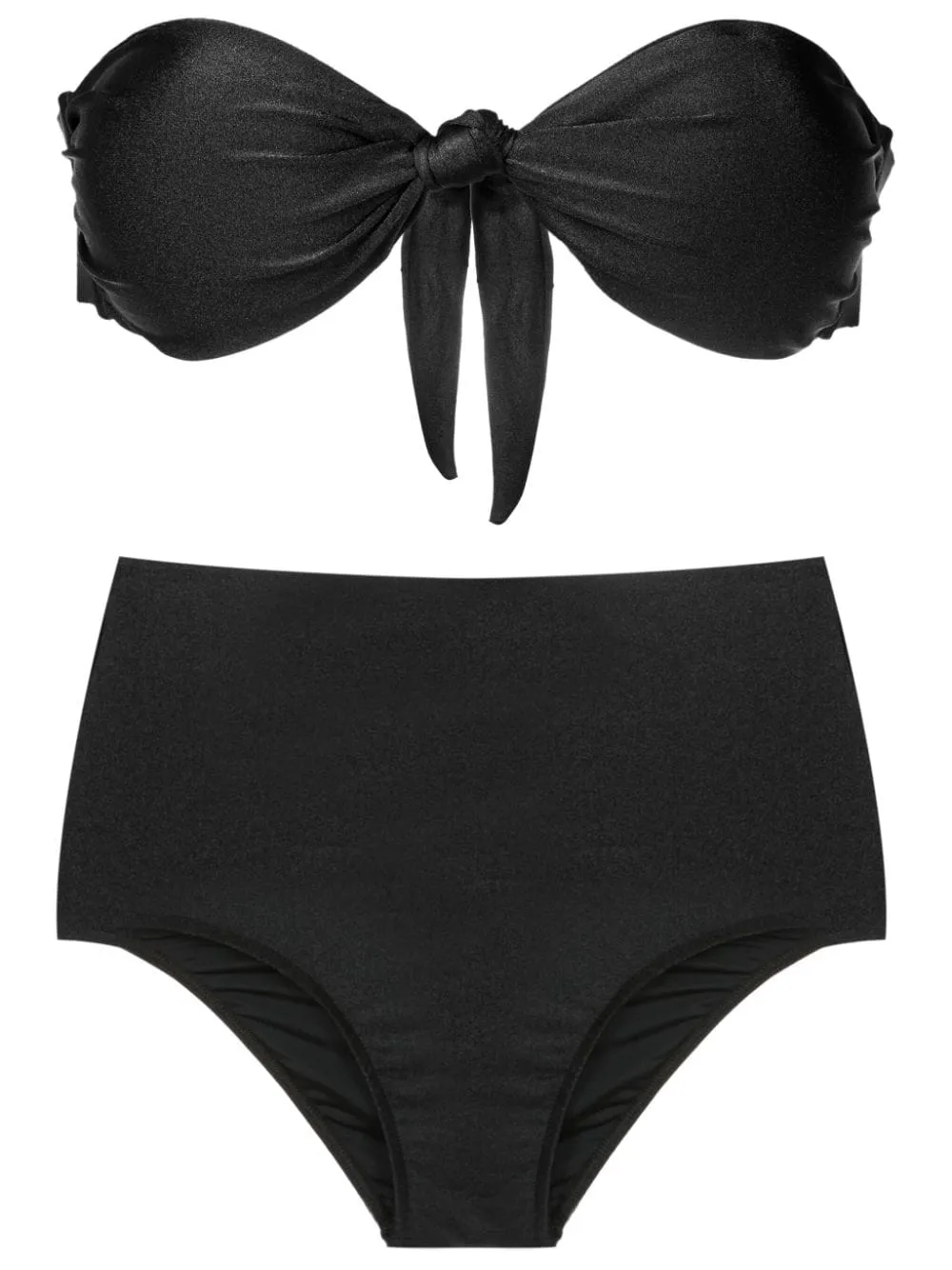 Classic Strapless High-Waisted Bikini