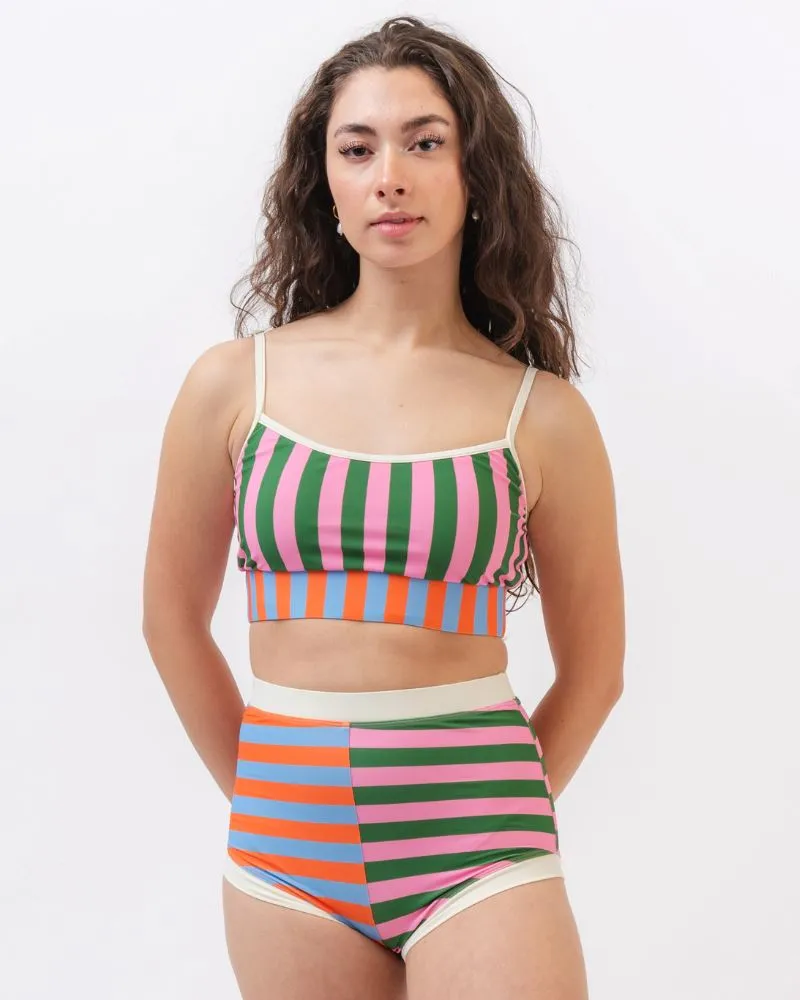 Umbrella Stripe Bralette