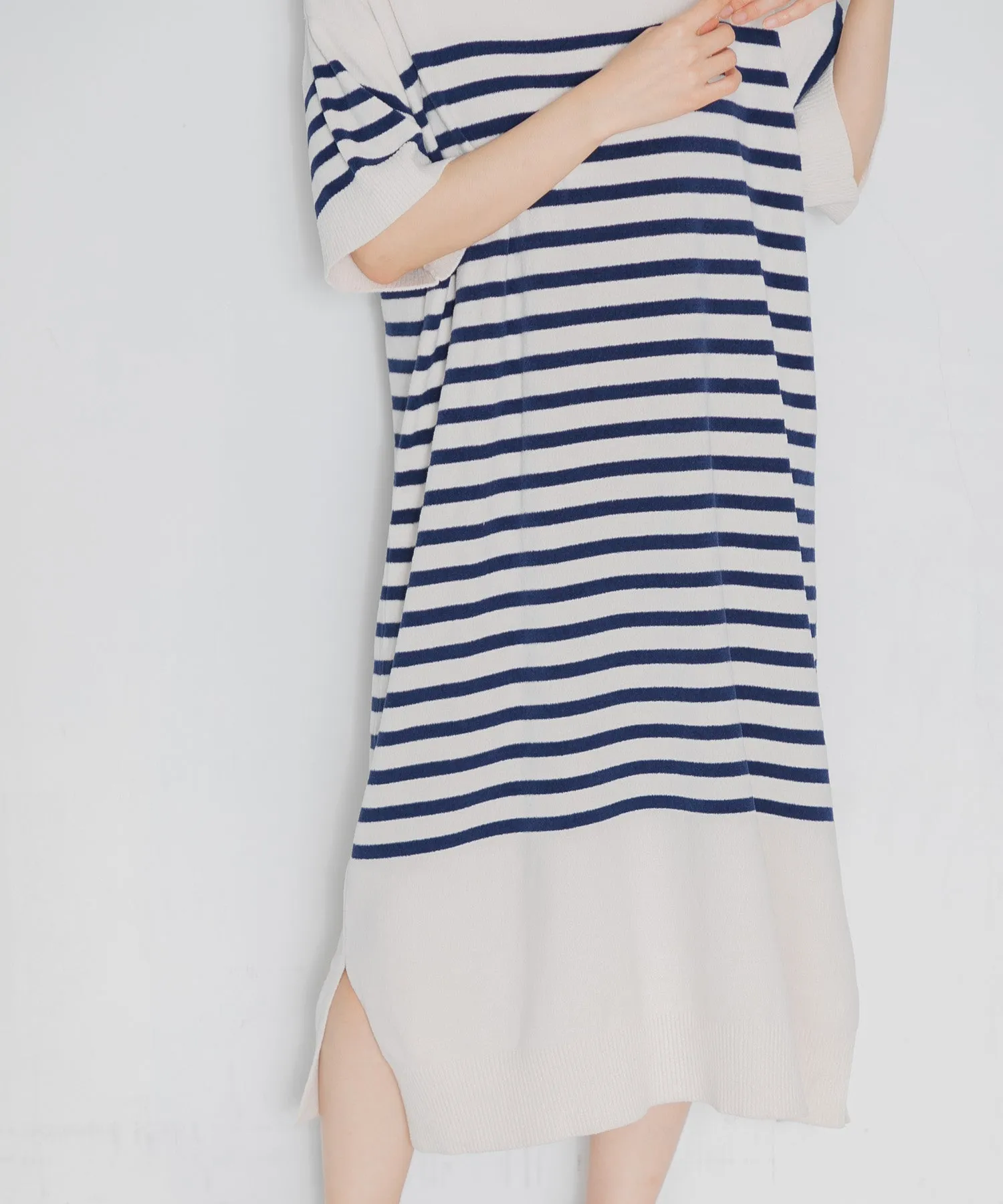 【WOMEN】nestwell WHISTLER BD - HALF SLEEVE CREW NECK DRESS BD -