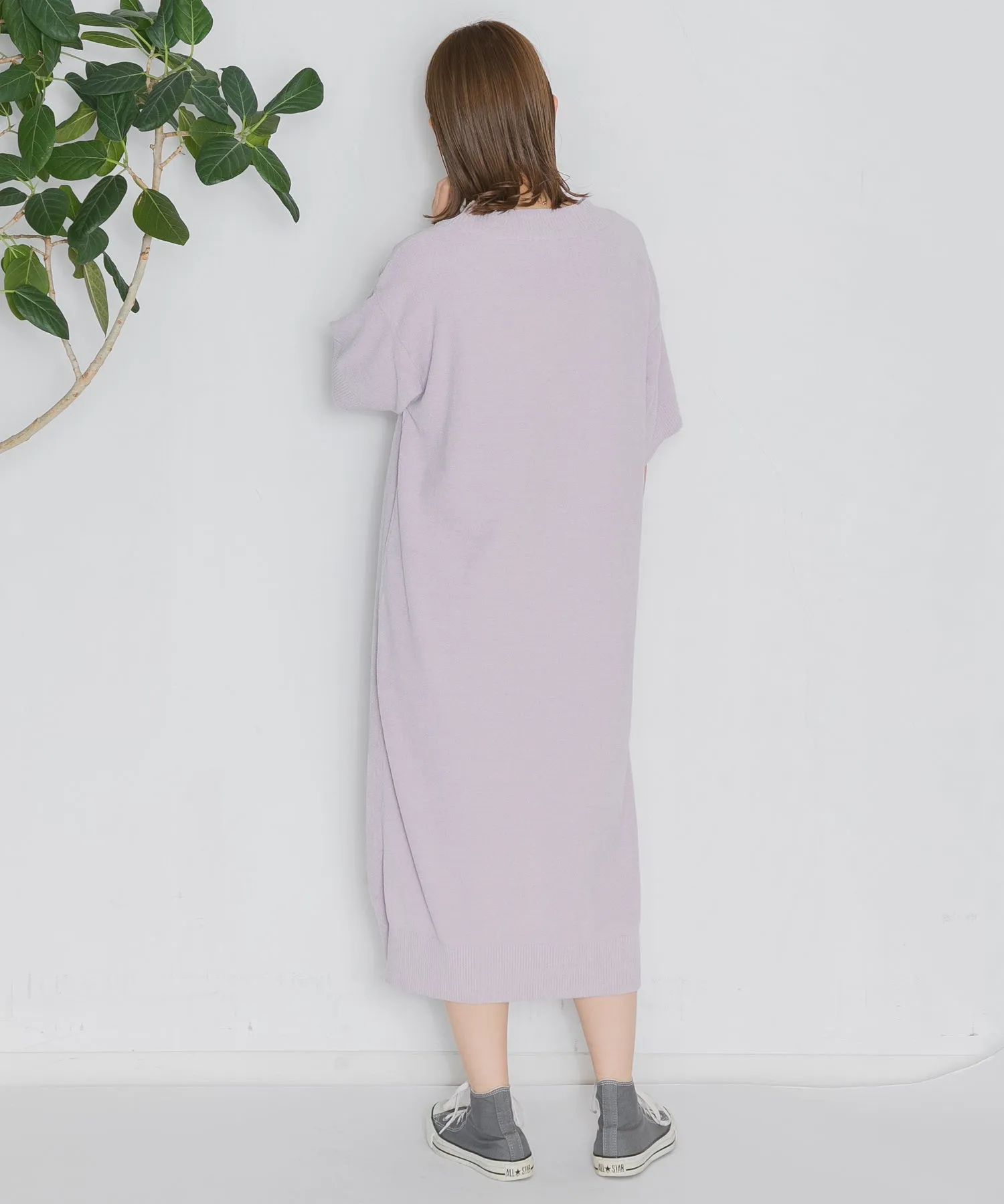 【WOMEN】nestwell WHISTLER - HALF SLEEVE CREW NECK DRESS -