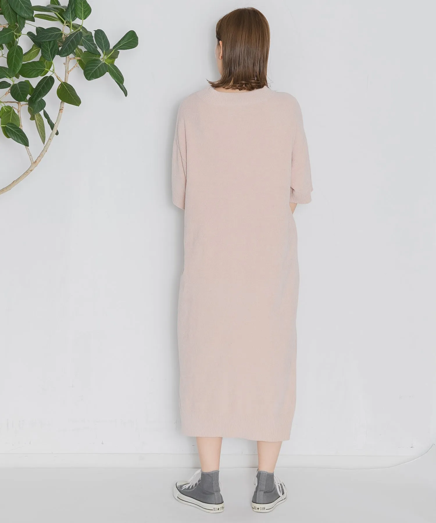 【WOMEN】nestwell WHISTLER - HALF SLEEVE CREW NECK DRESS -