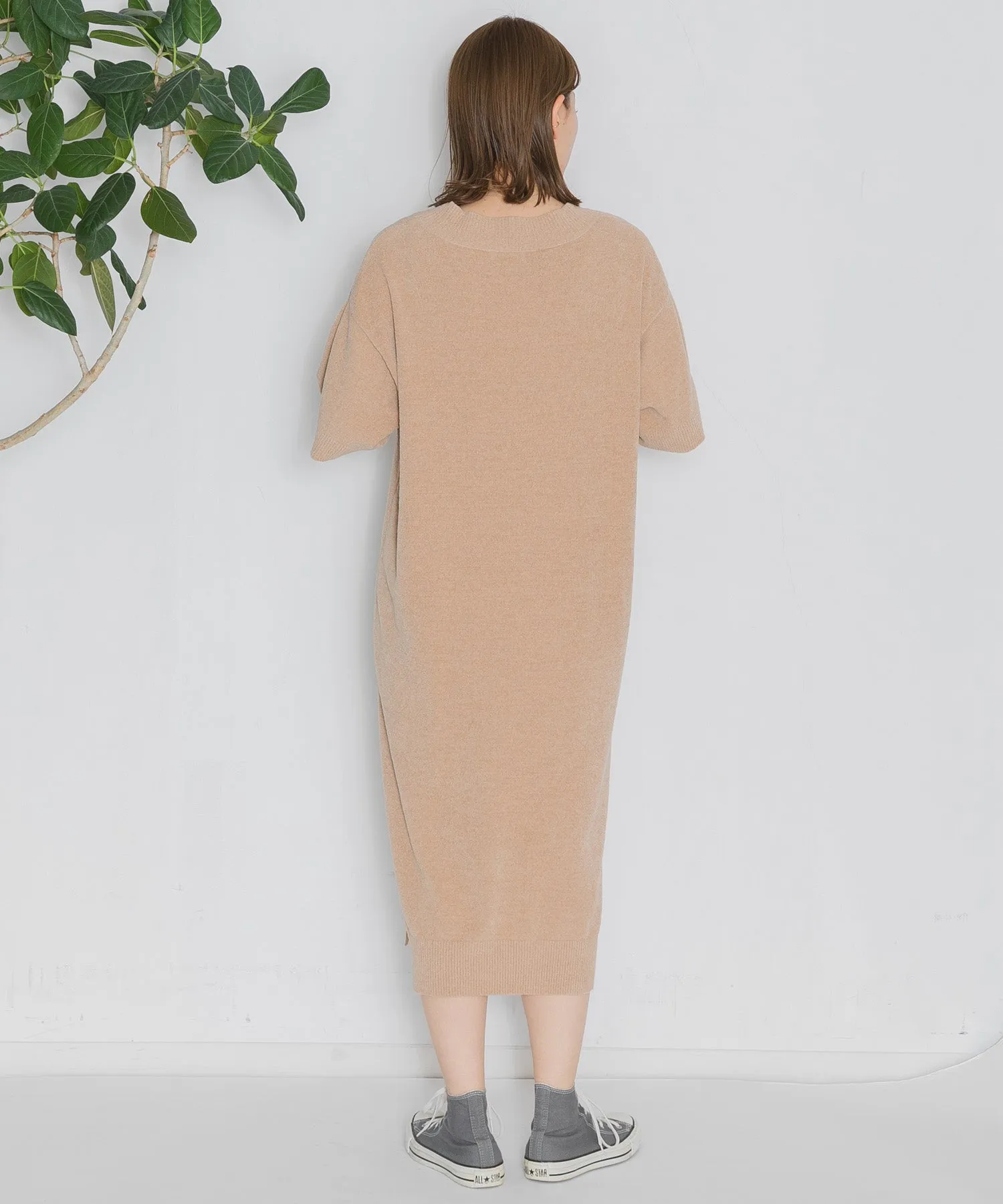 【WOMEN】nestwell WHISTLER - HALF SLEEVE CREW NECK DRESS -