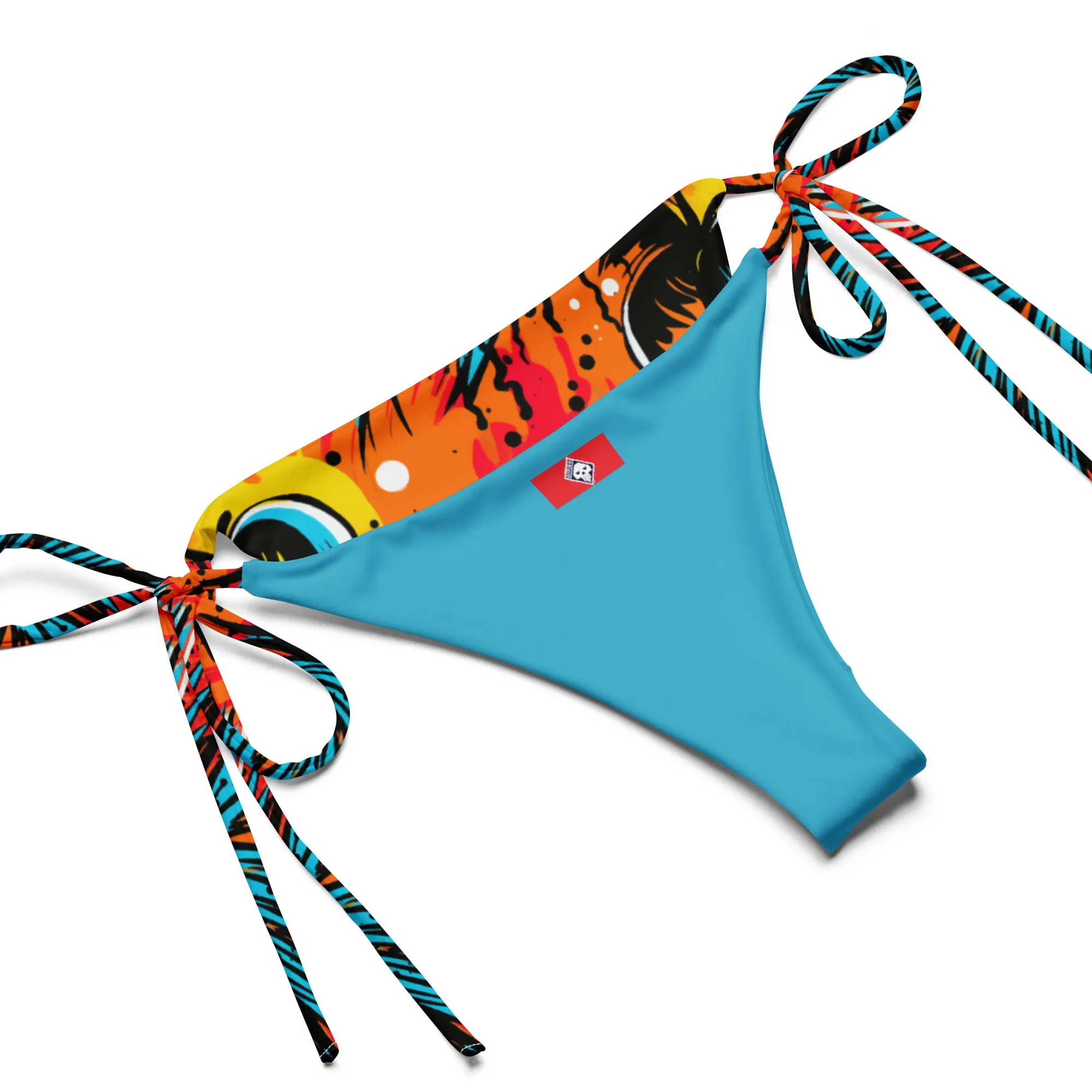 Women's String Bikini - Tropical Adventure 001